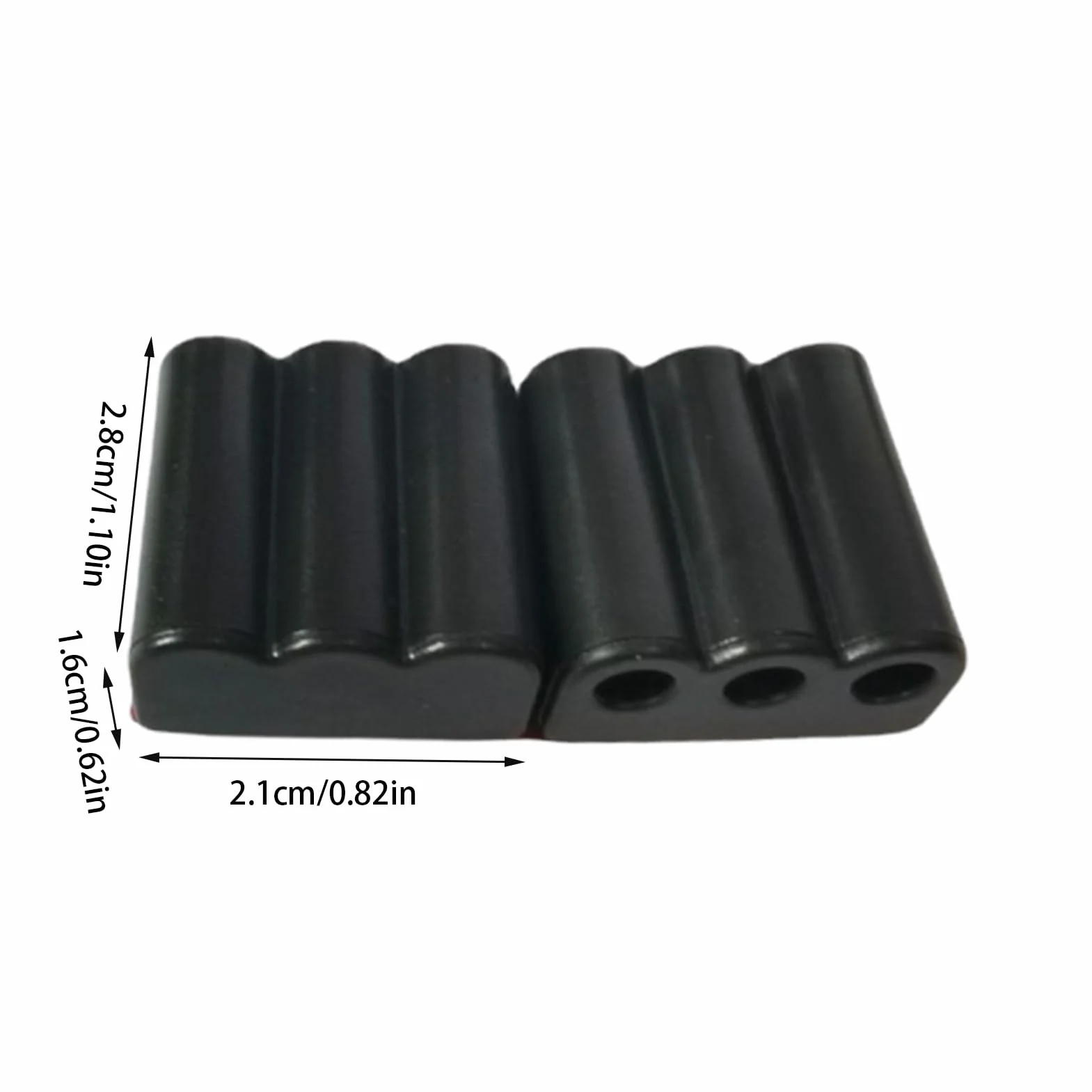 Vehicles Deer Whistles, 3 Hole Safety Warning Devices with Alert Sound, 1.1x0.83x0.63 Inches Easy to Install & Compact, Car Truck Motorcycle Alerts Whistle for Road Protection