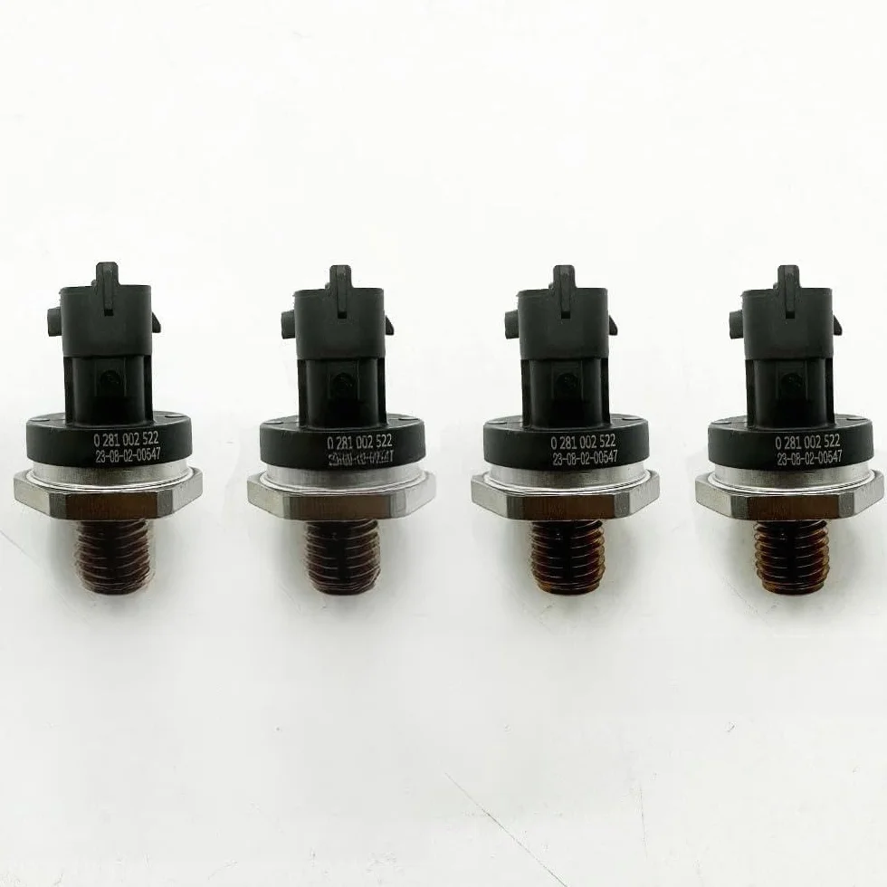 1/4 SZTUK 0281002522 0281006186 0281006022 Czujnik ciśnienia paliwa Common Rail 0281002909 do BMW serii 3 5 7 dla Iveco dla Fiata dla DUCATO