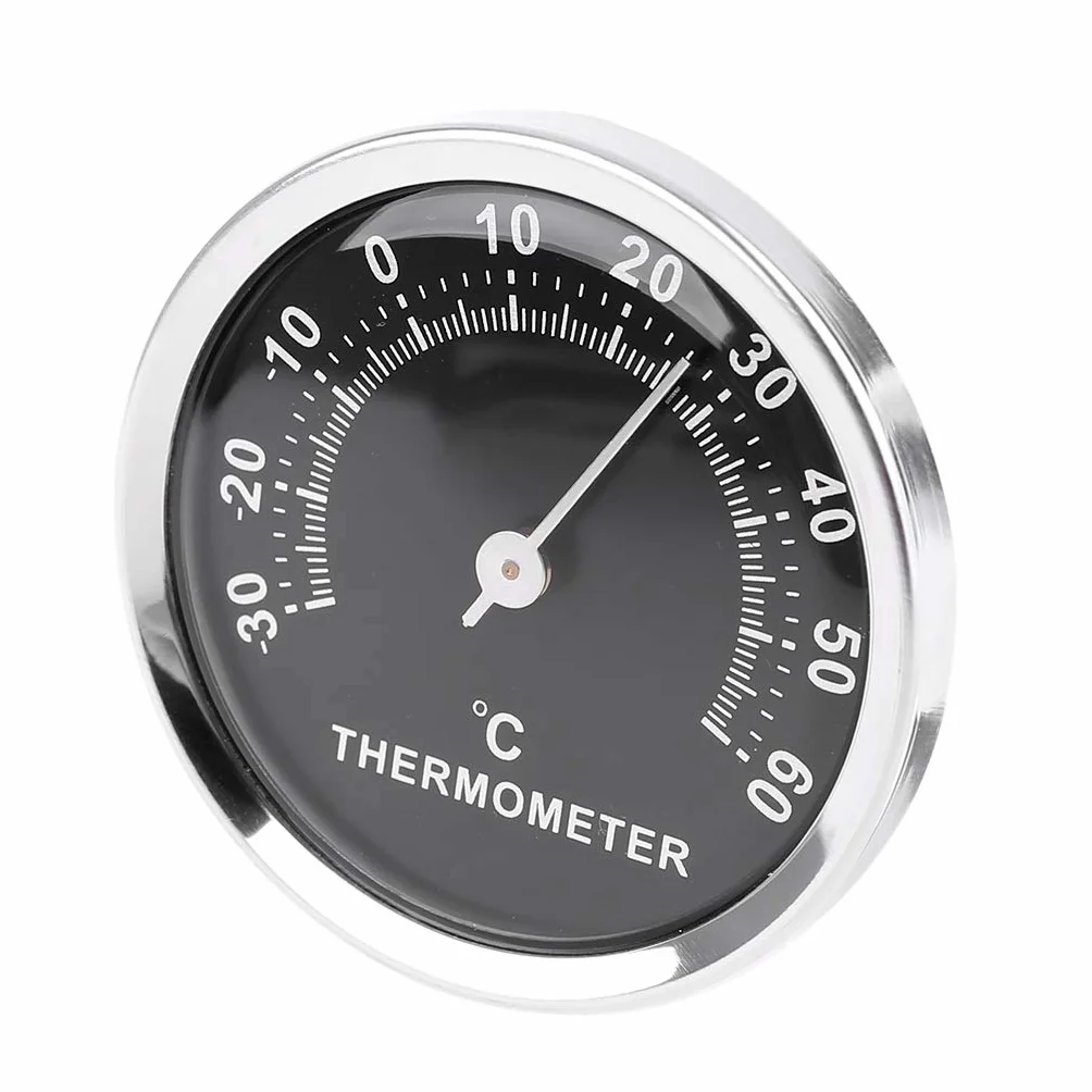 GUMEI Mini termometr samochodowy 58 mm mechaniczny analogowy miernik temperatury