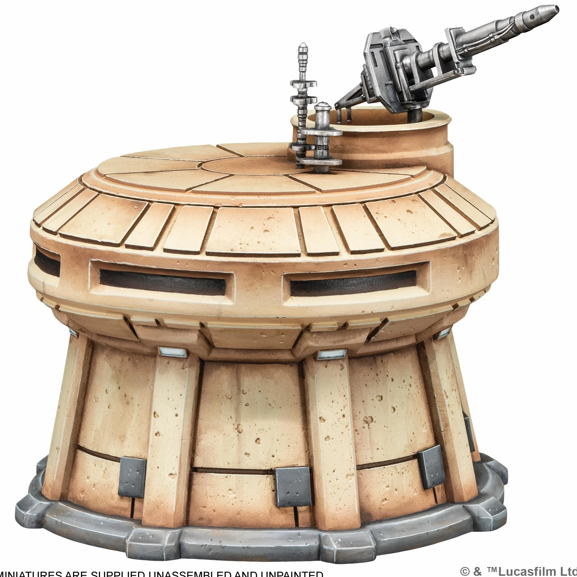 asmodee, Star Wars: Shatterpoint – Outer Rim Outpost, Terrain-Expansion, Atomic Mass Games, Tabop, 2 Players, from Age 14+, 90-120 minut, angielski, francuski i hiszpański