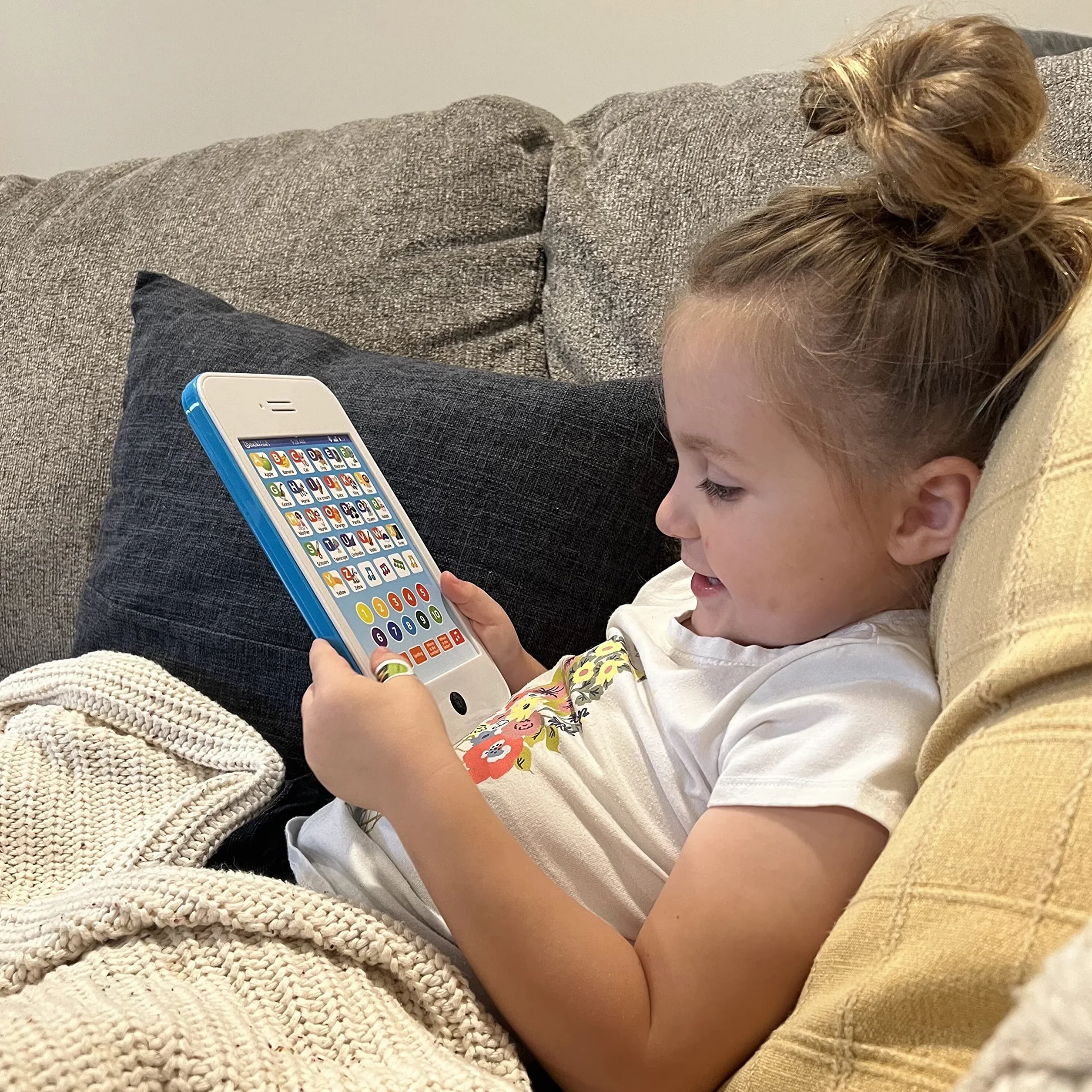 Zabawka dla dzieci 6 w 1: zabawka edukacyjna dla małych dzieci w wieku 1-3 lat, zabawka edukacyjna dla 4-latków, chłopców i dziewczynek, laptop dziecięcy, tablet dla małych dzieci – idealna zabawka