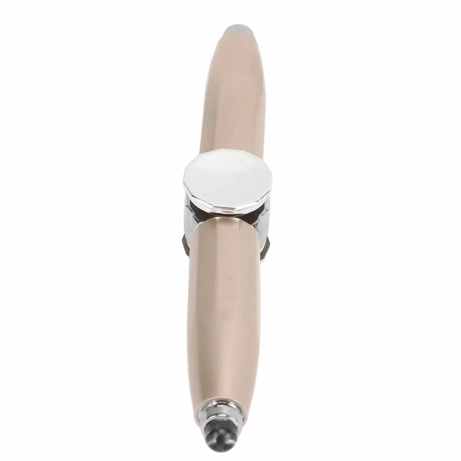 RiToEasysports Fidget Pen Pen, długopis pomagający myśleć z diodą LED dla dorosłych, studentów i dzieci w biznesie, łagodzący stres (złoto)