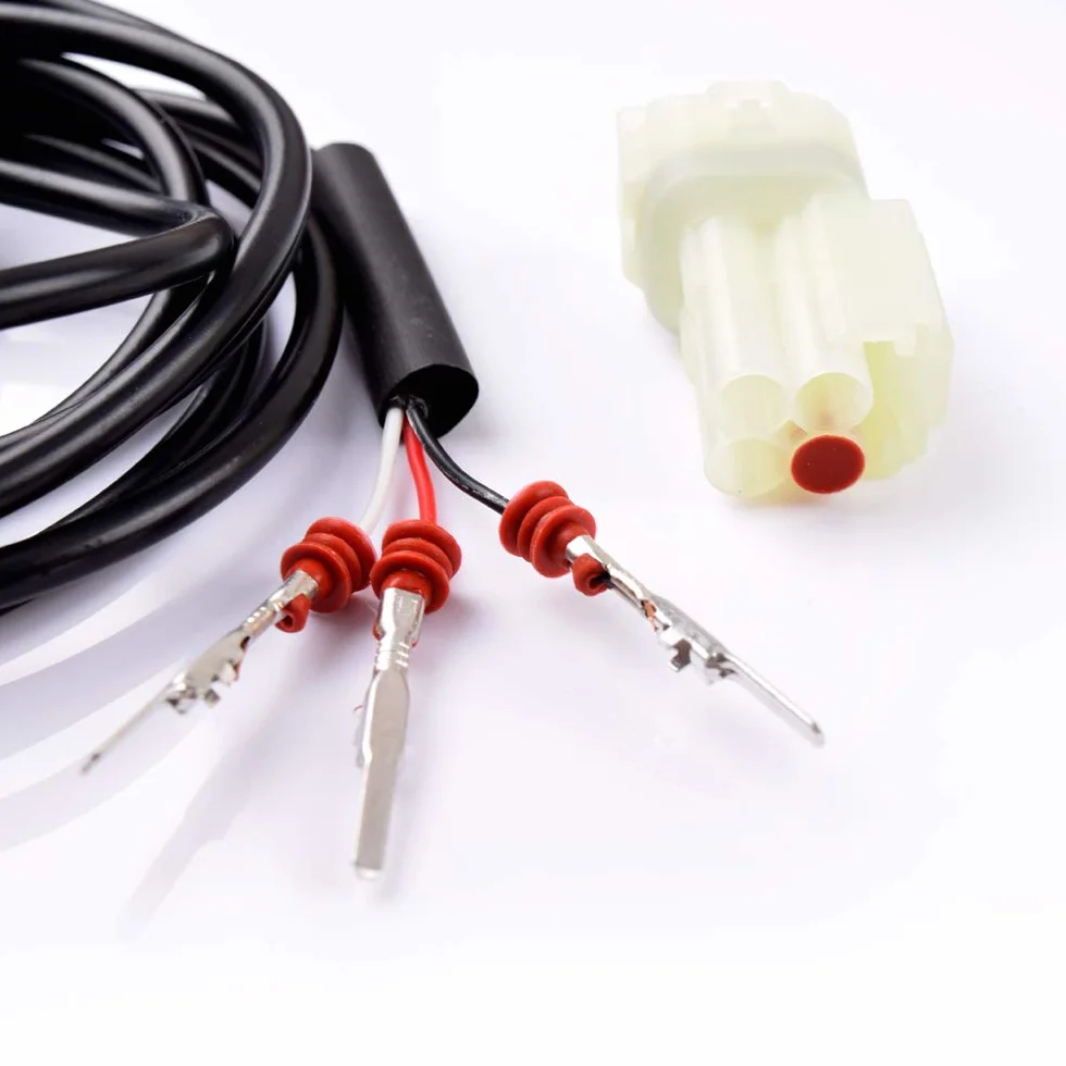 Dla Kawasaki ER6F ER6N 2006-2017 ER4F 2010-2012 ER4N 2010-2014 wskaźnik zmiany biegów motocyklowych LED, 1-6-poziomowy wyświetlacz, światło zmiany biegów, licznik roweru (zielony, wskaźnik biegów)