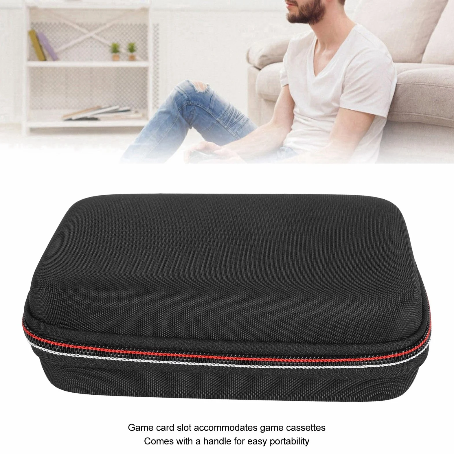Przenośna Torba, Nylonowy futerał z Miejscem na grę, Torba na konsolę dla Nowych 3DSXL, 3DS, 2DSXL, 3DSXL, GPD 5.5