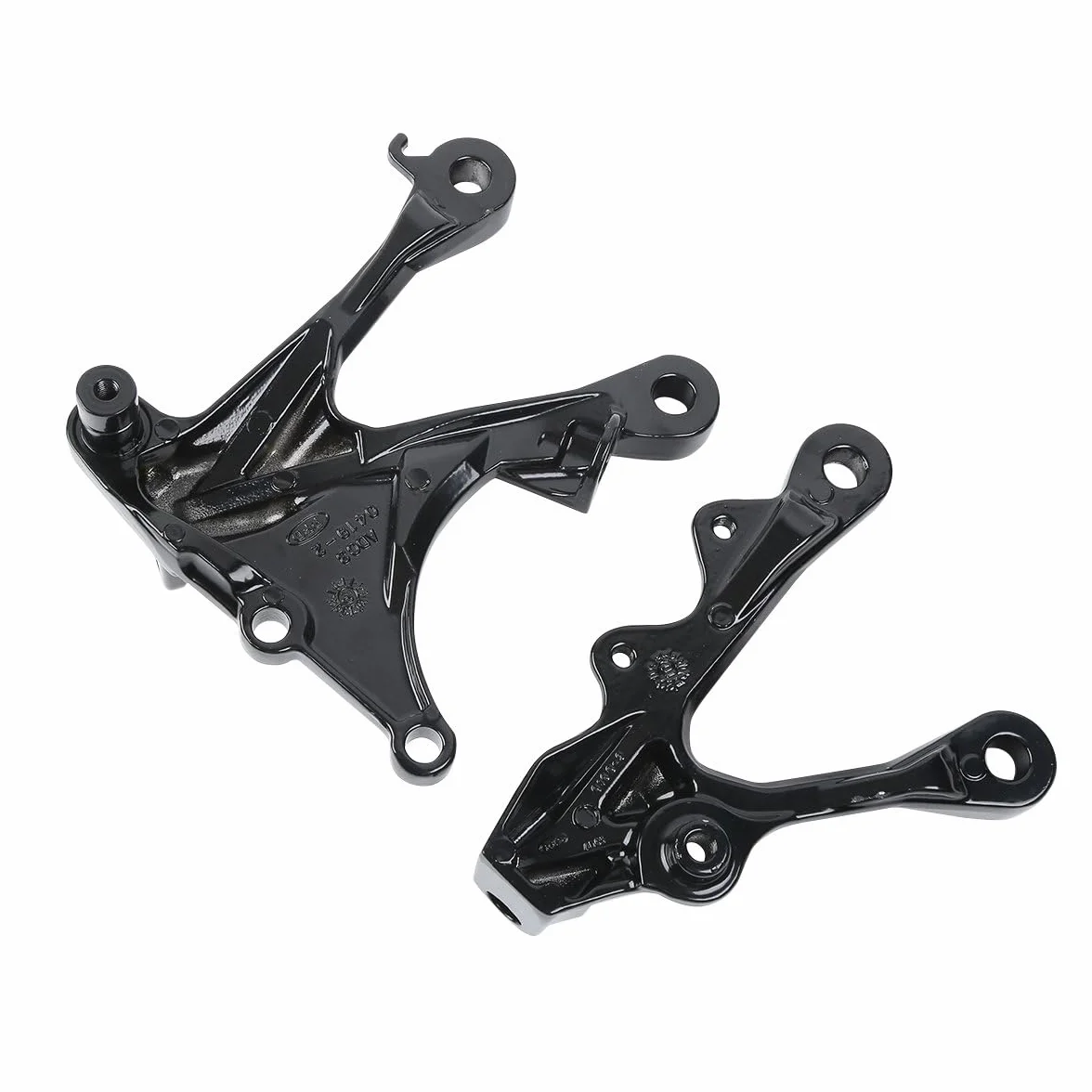 Zestaw wsporników przednich podnóżków do Ninja ZX6R 2005-2008