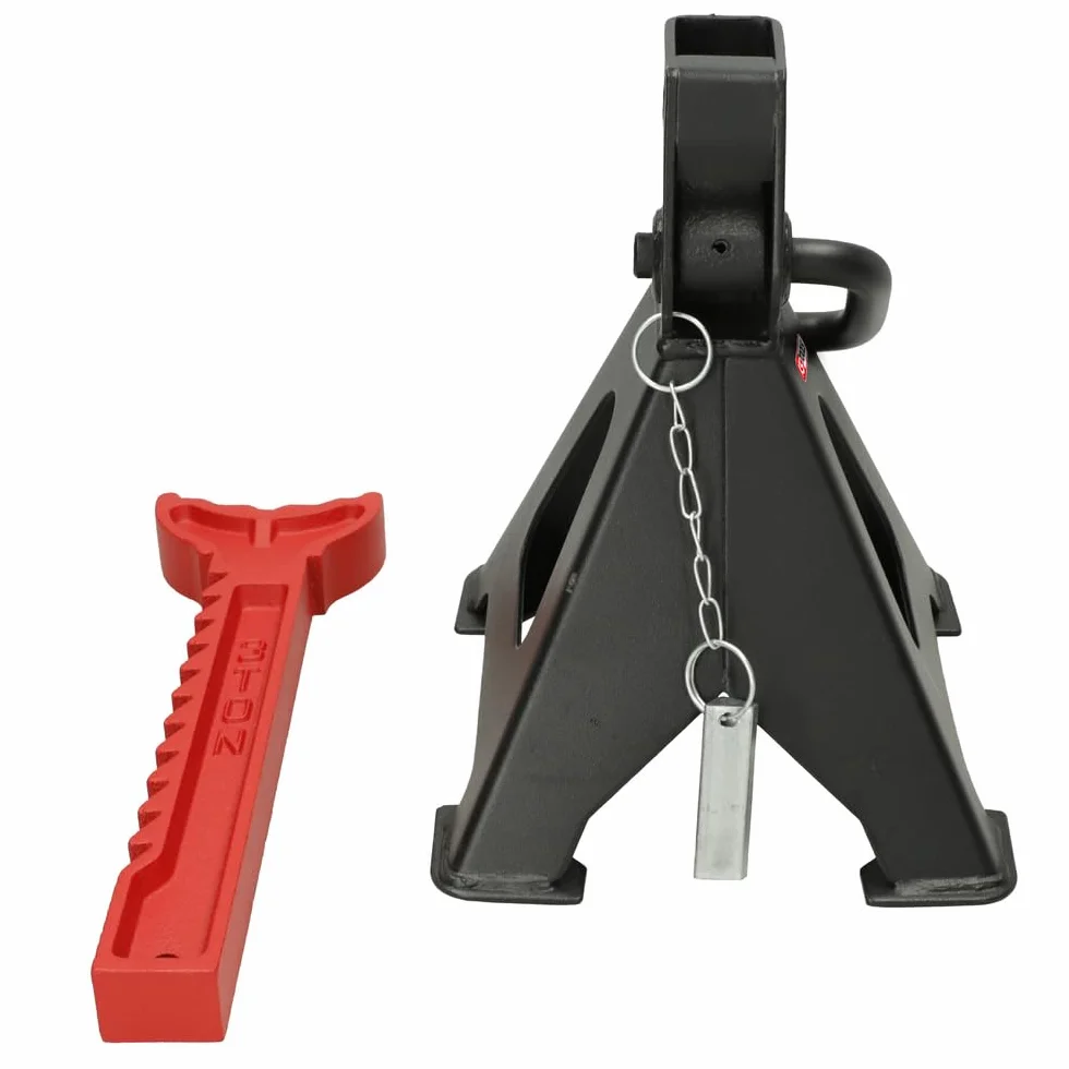 KS Tools 160.0370 Stalowa podpórka pod nadwozie z szybkaregulacja, 3 t, w parze
