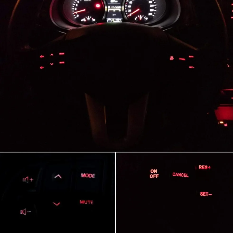 Zestaw przycisków sterujących na kierownicy wielofunkcyjny tempomat multimedialny do Kia Sportage SL 2010-2015