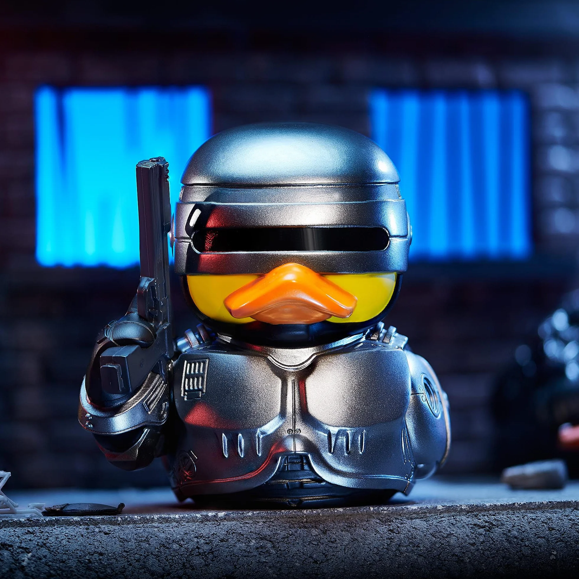 TUBBZ Edycja pudełkowa: Robocop Cosplay gumowa kaczka winylowa figurka