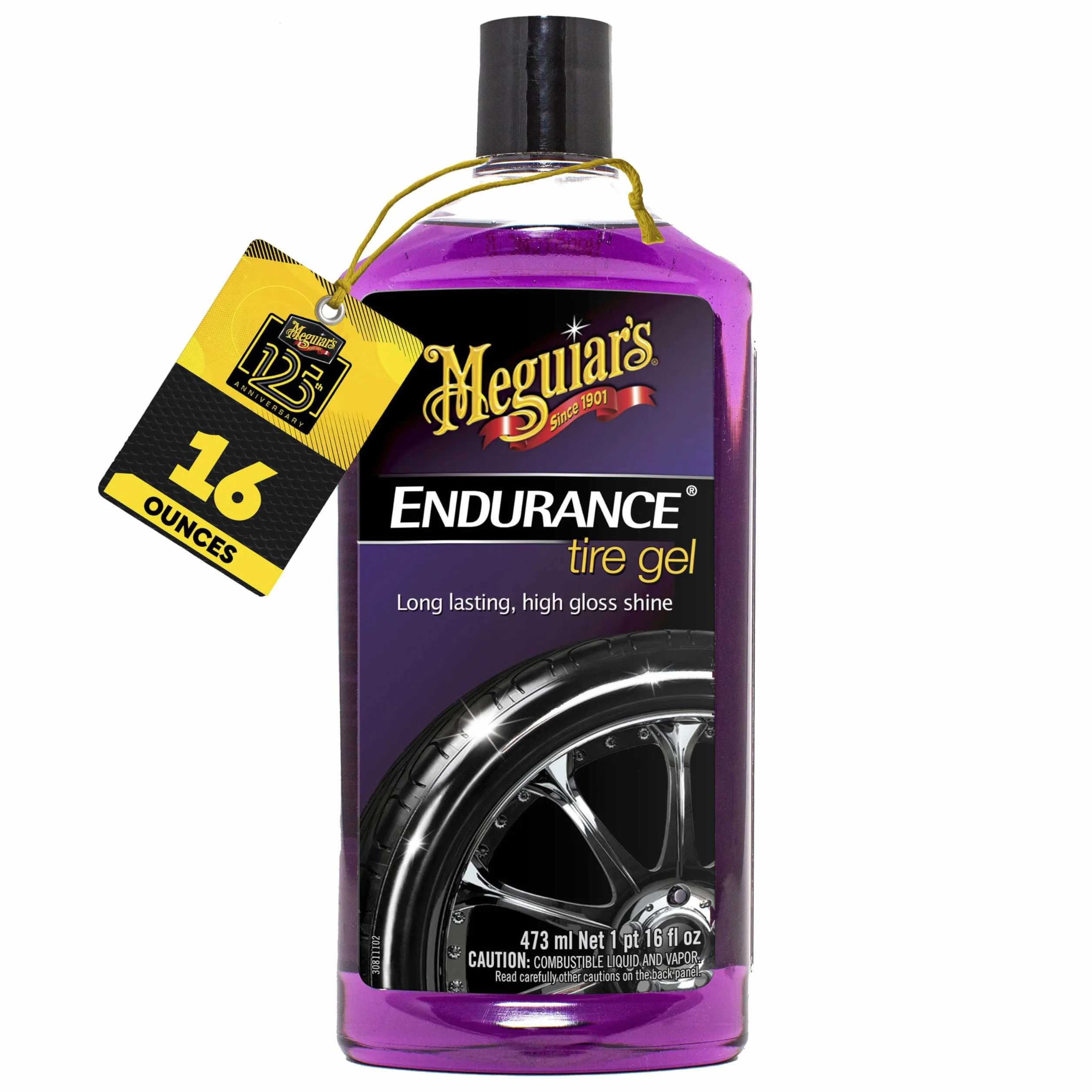 Meguiar's G7516EU Endurance High Gloss pielęgnacja opon, 473 ml