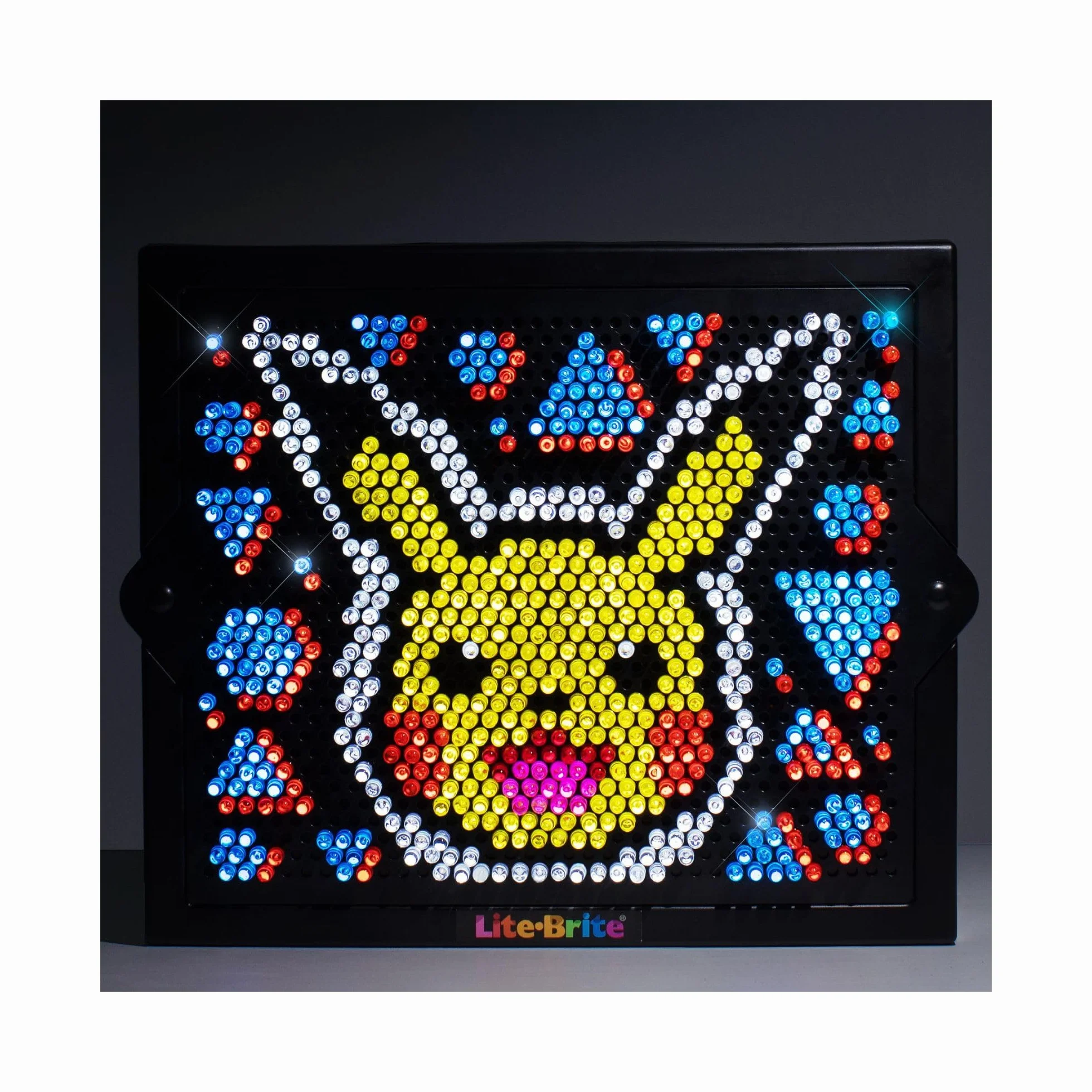 Basic Fun Lite-Brite Pokémon podświetlana tablica kreślarska LED z kolorami, świecąca zabawka dla dzieci