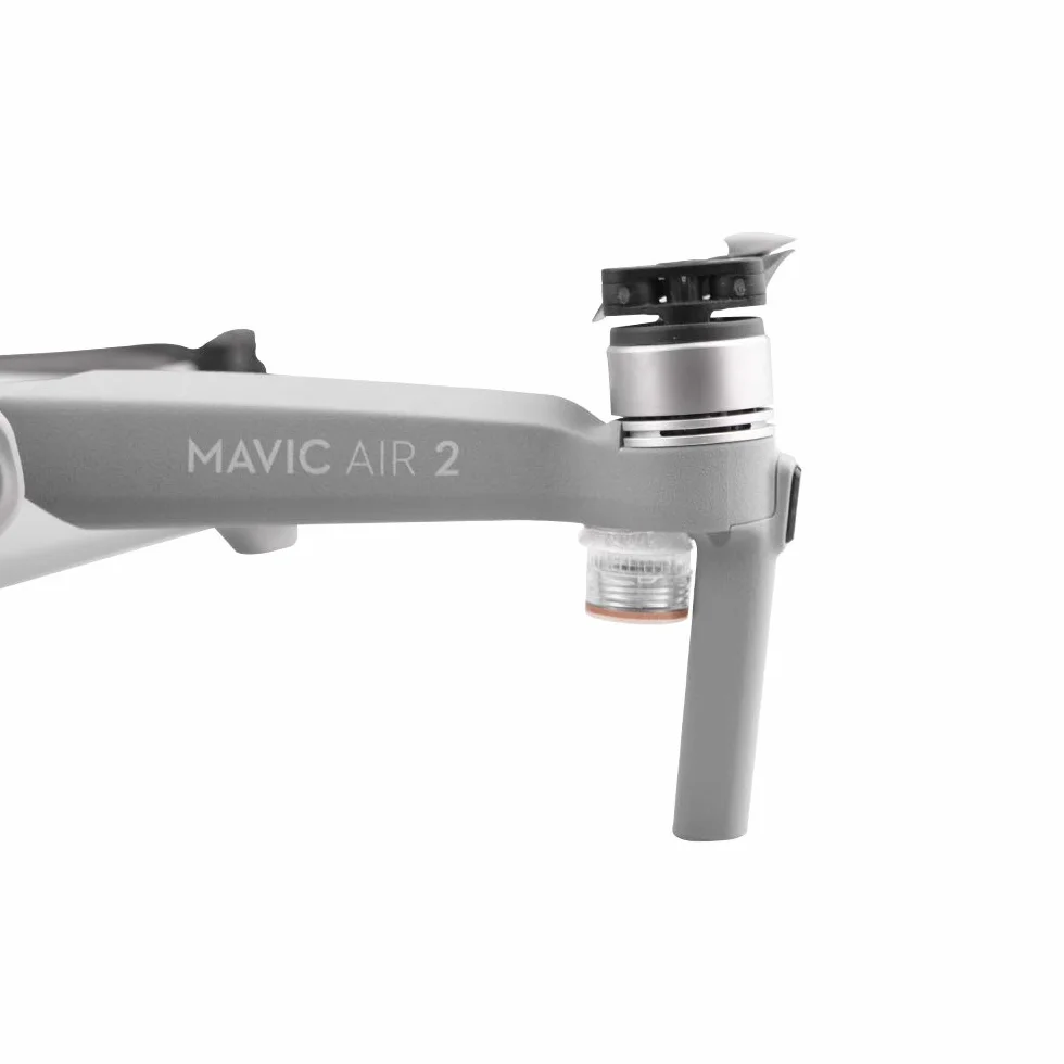 WANGCL 4 szt. Drone światło stroboskopowe LED światła do drona lampa sygnalizacyjna, światło nawigacyjne, reflektor pasujący do Mavic Air/Mini/Air Phantom3/4, akcesoria do drona, czerwone i niebieskie