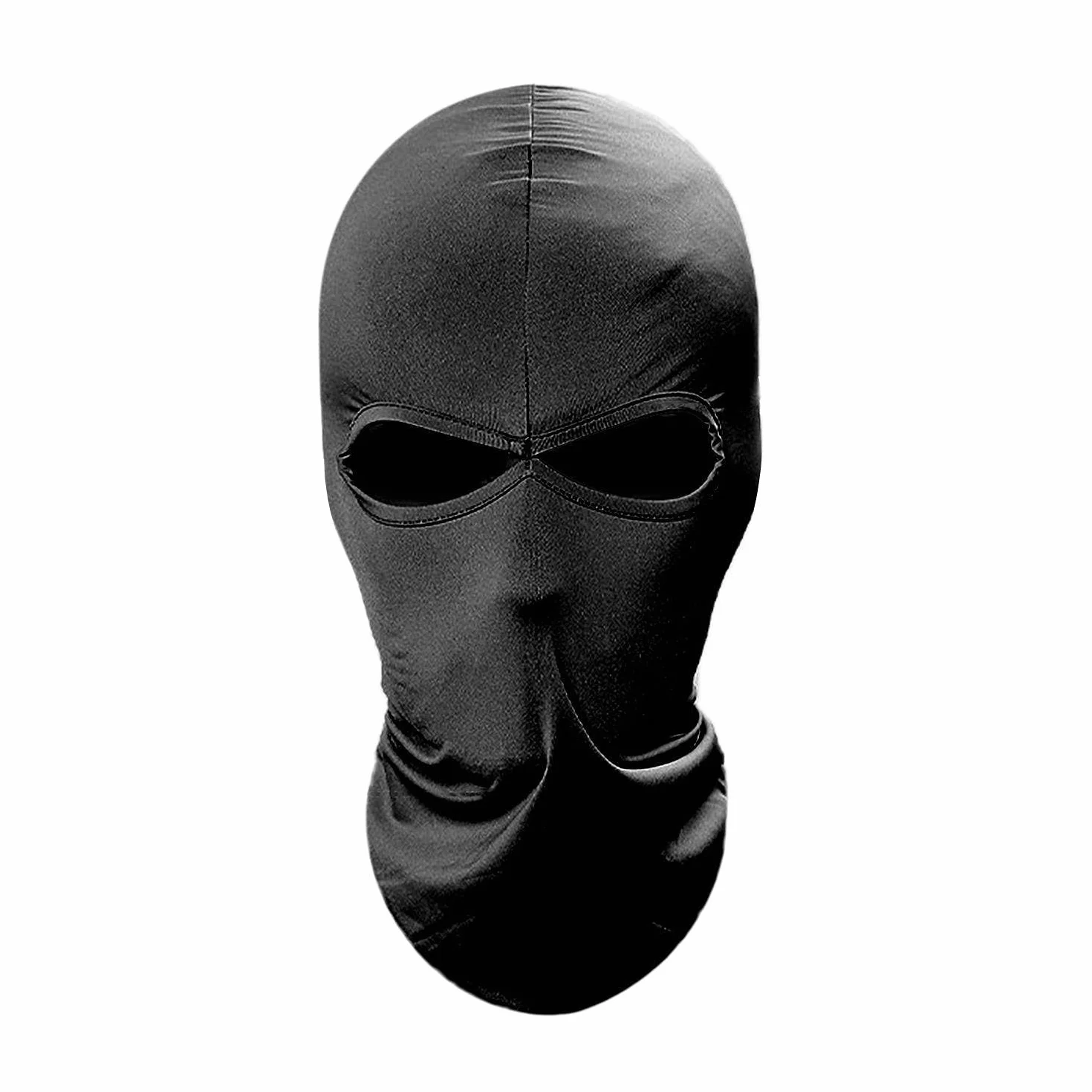 Balaclava Narciarska Motocykl Maska Na Twarz Lekka Lycraspandex Miękka Oddychająca Wszechstronna Wiatroszczelna Sportowe Czapki Podszewka kasku - Rozmiar Unisex Czarny, czarny, rozmiar uniwersalny