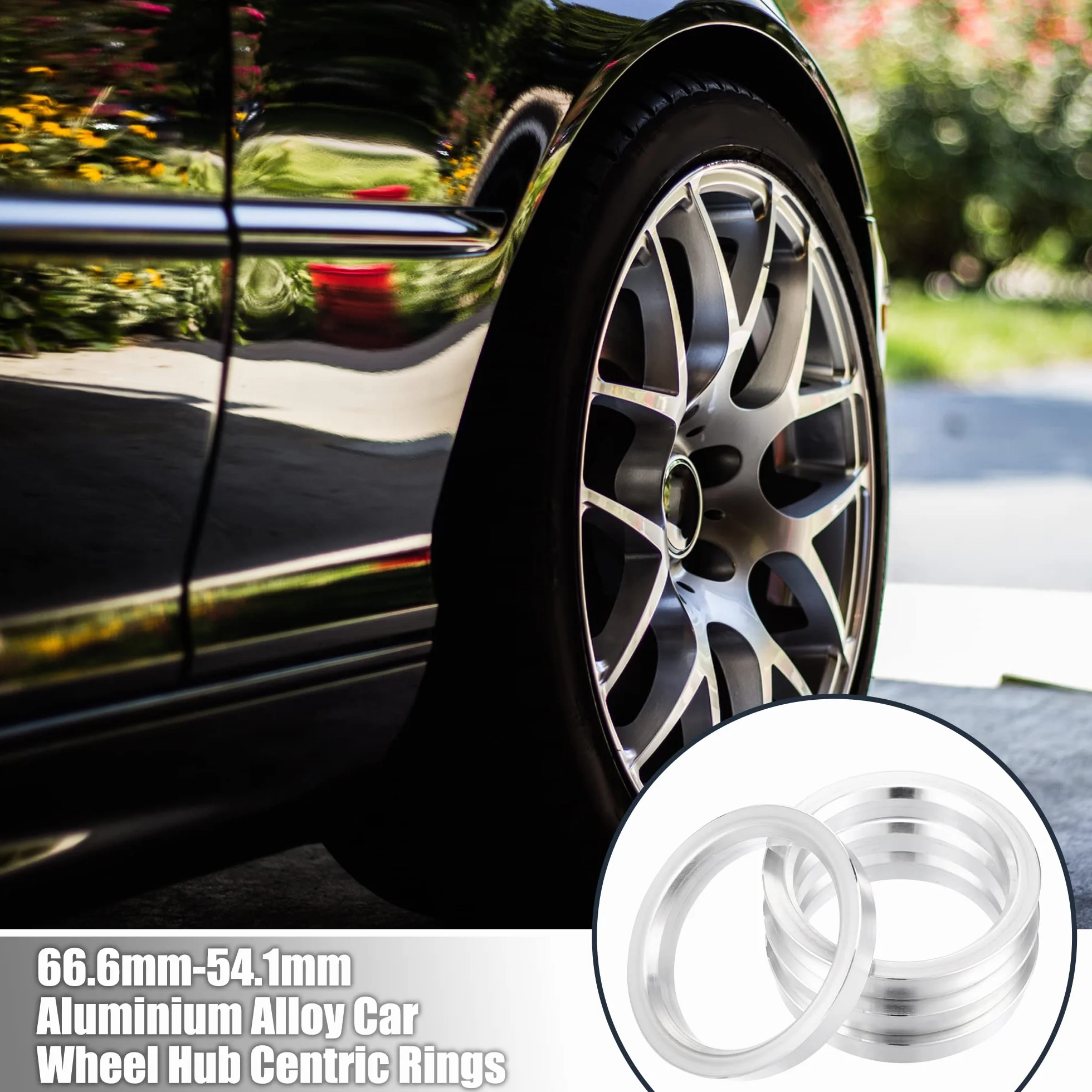 ABSOPRO Pierścień Centrujący Aluminium 66.6mm 54.1mm