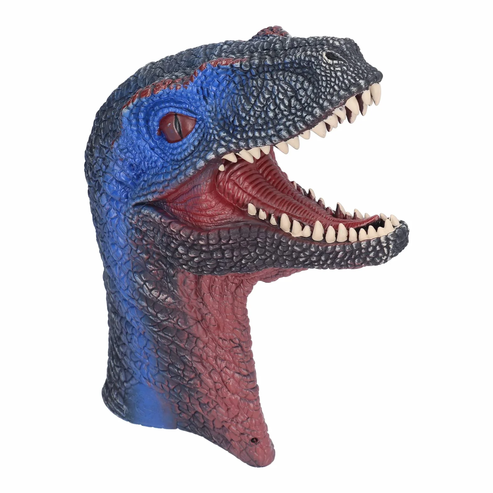 Cryfokt Pacynka Dinozaura Interaktywna Miękka Gumowa Zabawka dla Dzieci, Usta Sterowane Palcami, Kształt Tyrannosaurus Rex dla Rodziców i Dzieci, 10,6 X 8,3 X 4,3 Cala