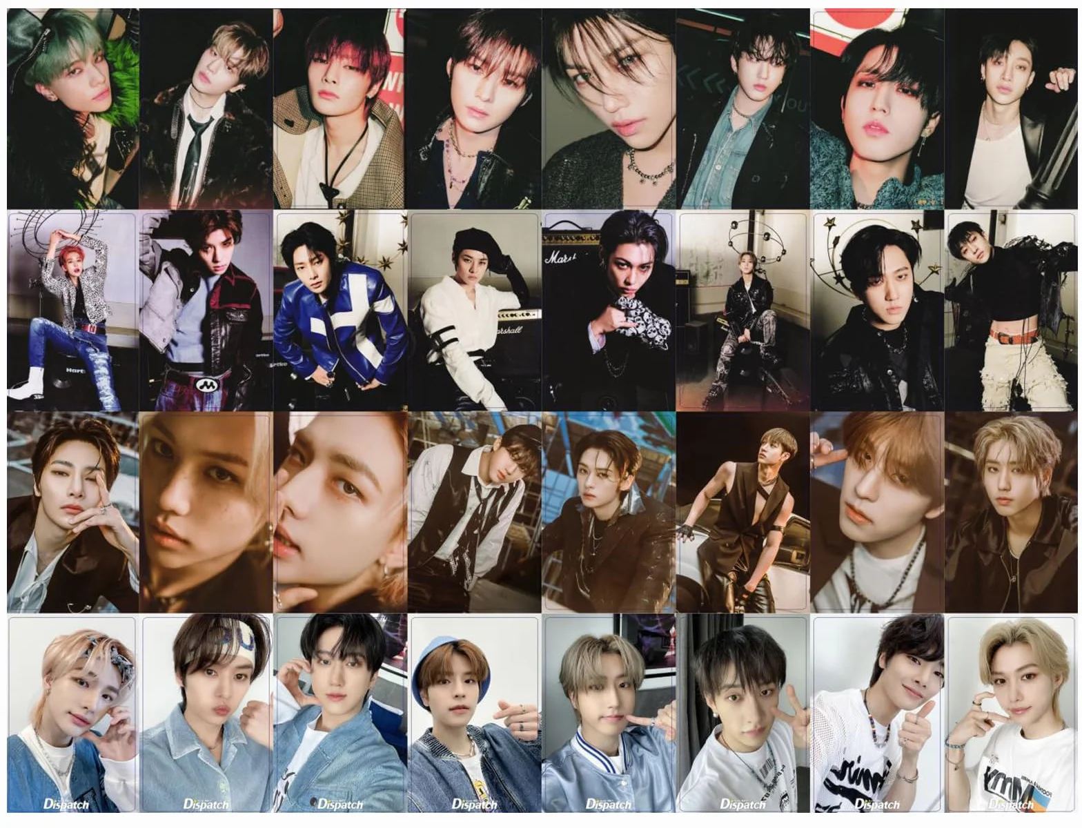 Stray Kids Lomo karty 54 sztuki, Photocard CIRCUS nowy album Stray Kids Lomo Cards