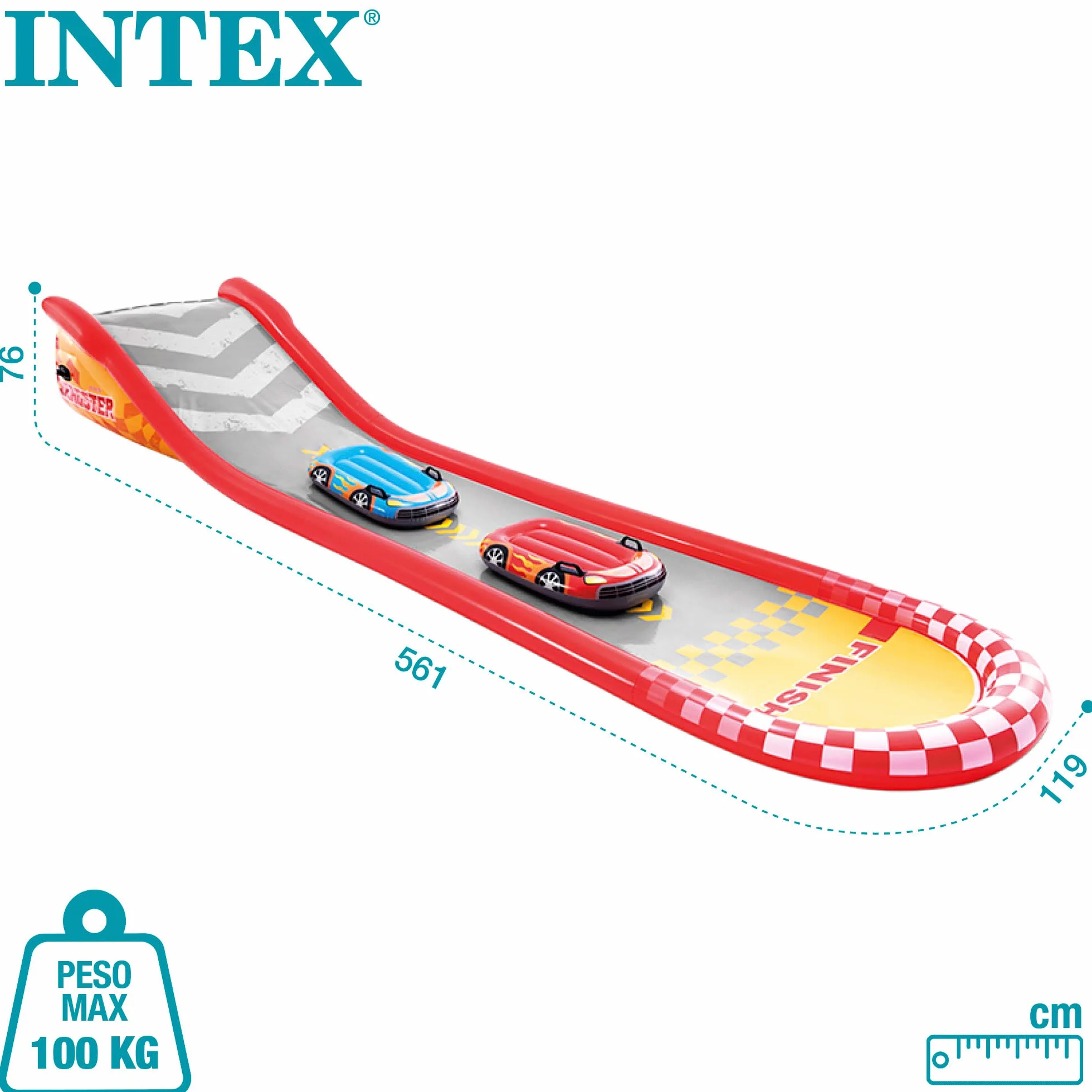 Intex 57167NP Racing Fun Slide