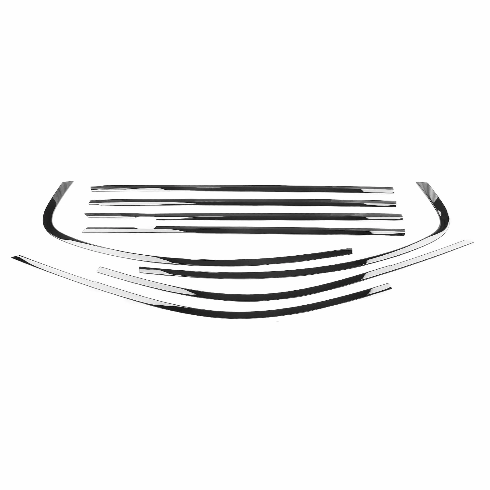 Pasek uszczelniający do BMW serii 5 G30 2018-2023 chromowany czarny