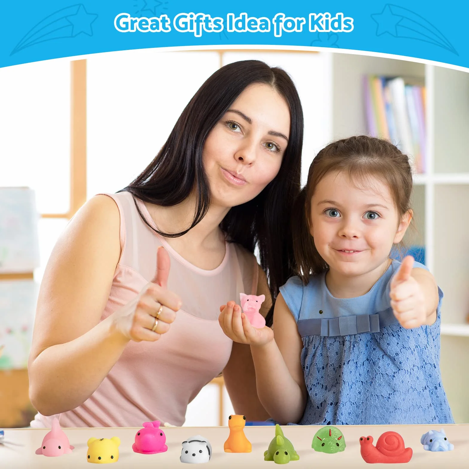 Mochi Squishy Toys 30 szt nie duplikatów luzem Squishy Fidget zabawki na przyjęcie upominki Boże Narodzenie prezent urodzinowy dla dzieci dziewczyny chłopca walentynki Wielkanoc klasa nagrody