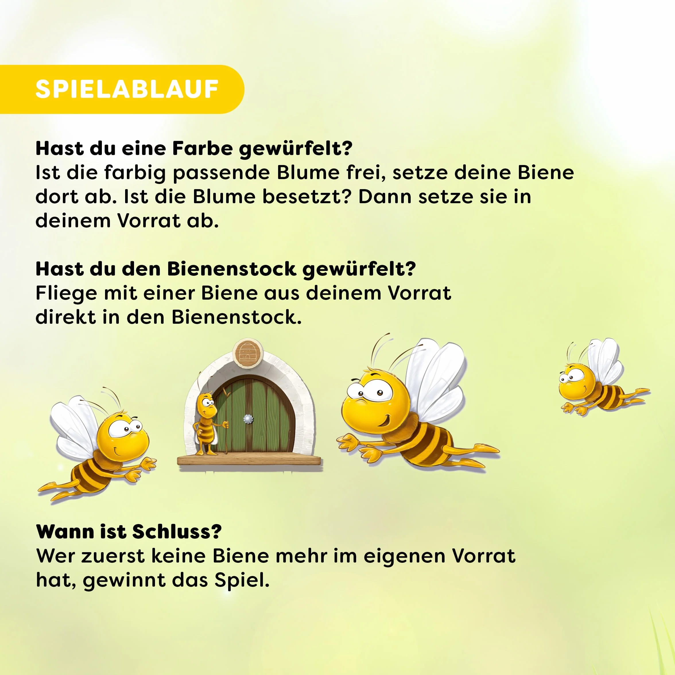 HABA Bella Bee 2010885001 kolorowa gra w kubki w kości od 4 lat – działa jak 6 zwycięstw – proste zasady dla szybkiej zabawy – idealna na urlop