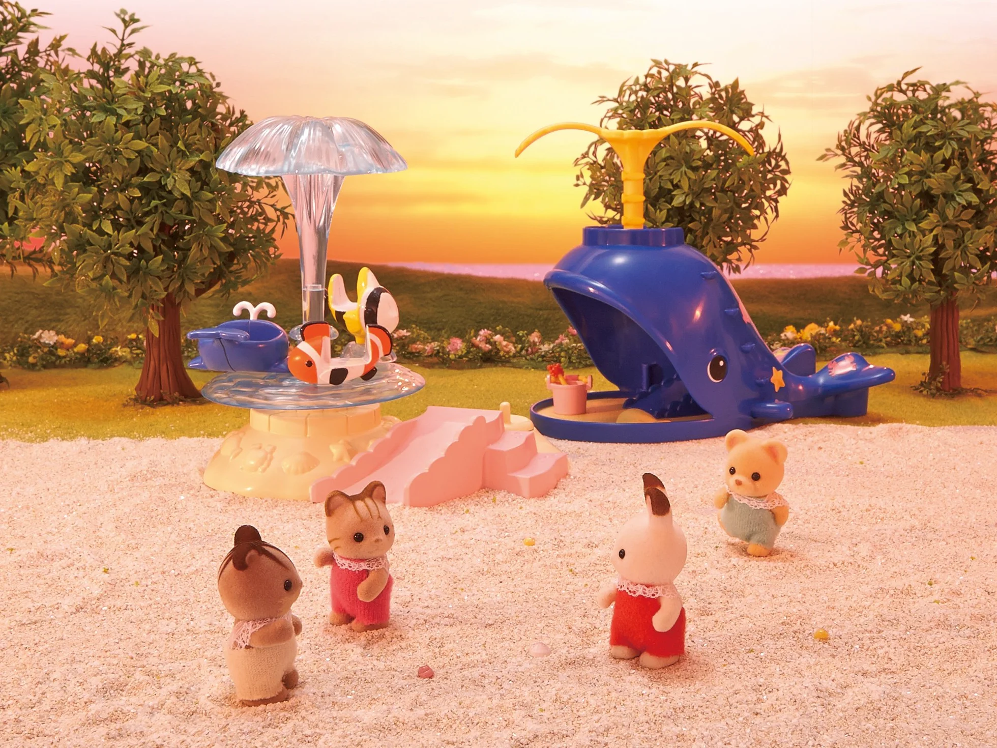 Sylvanian Families 5231 – karuzela plażowa