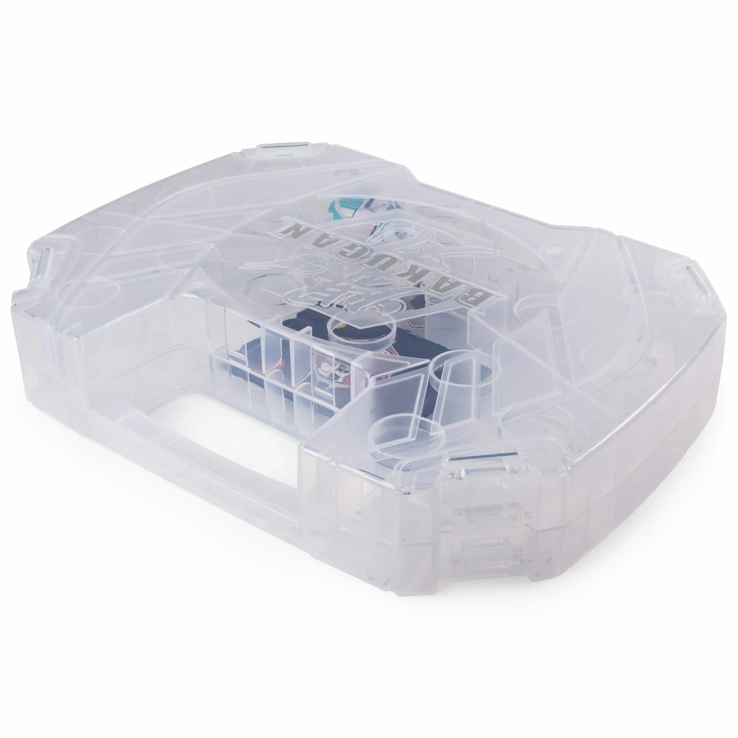 Bakugan 6045138 / #20115350 - Storage Case, walizka do przechowywania z dodatkową piłką Bakugan Basic, Gorthion (biała)