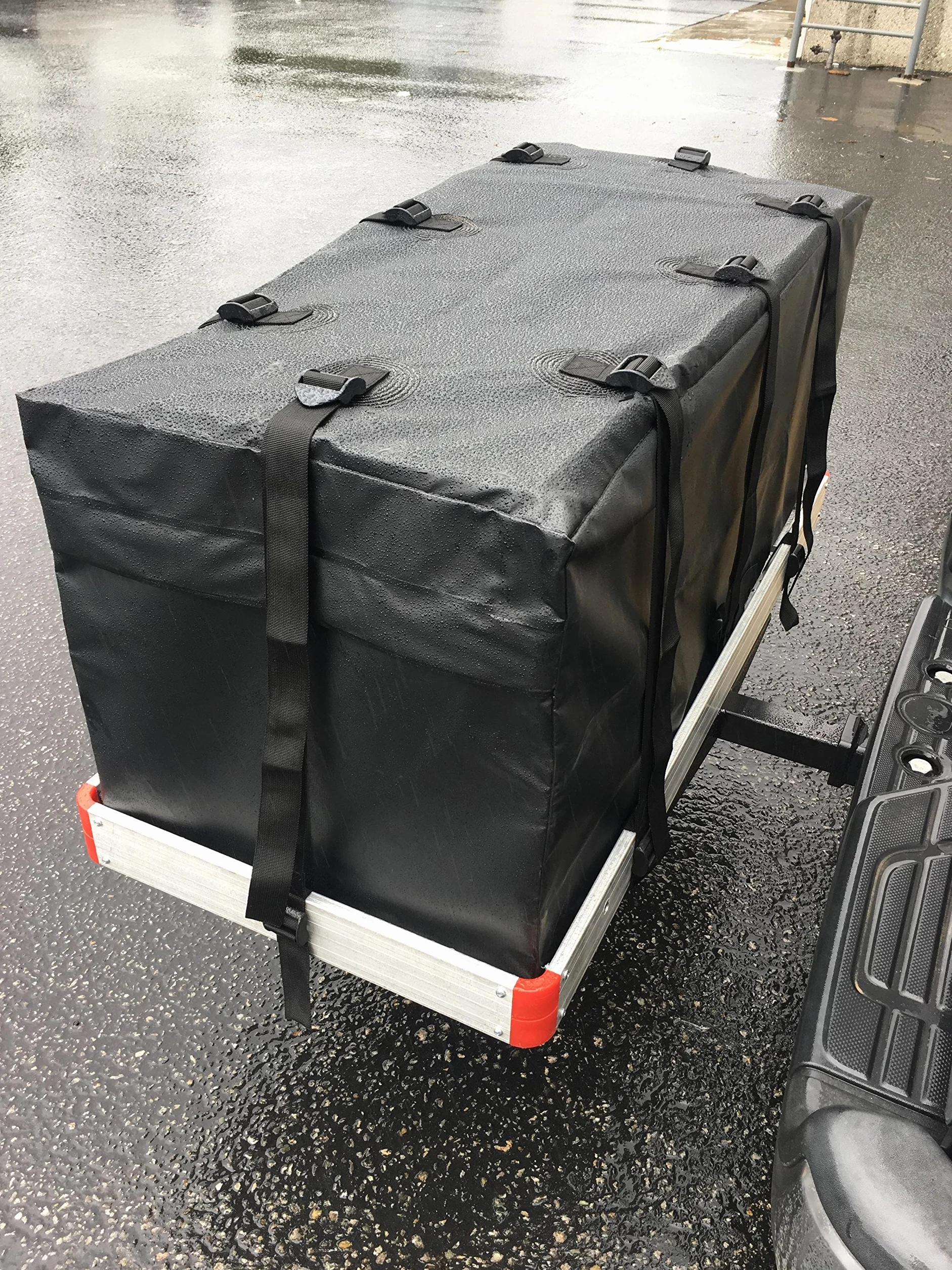 MaxxHaul 70209 Miękka torba transportowa do bagażnika na haku holowniczym 119x50x50 cm czarna