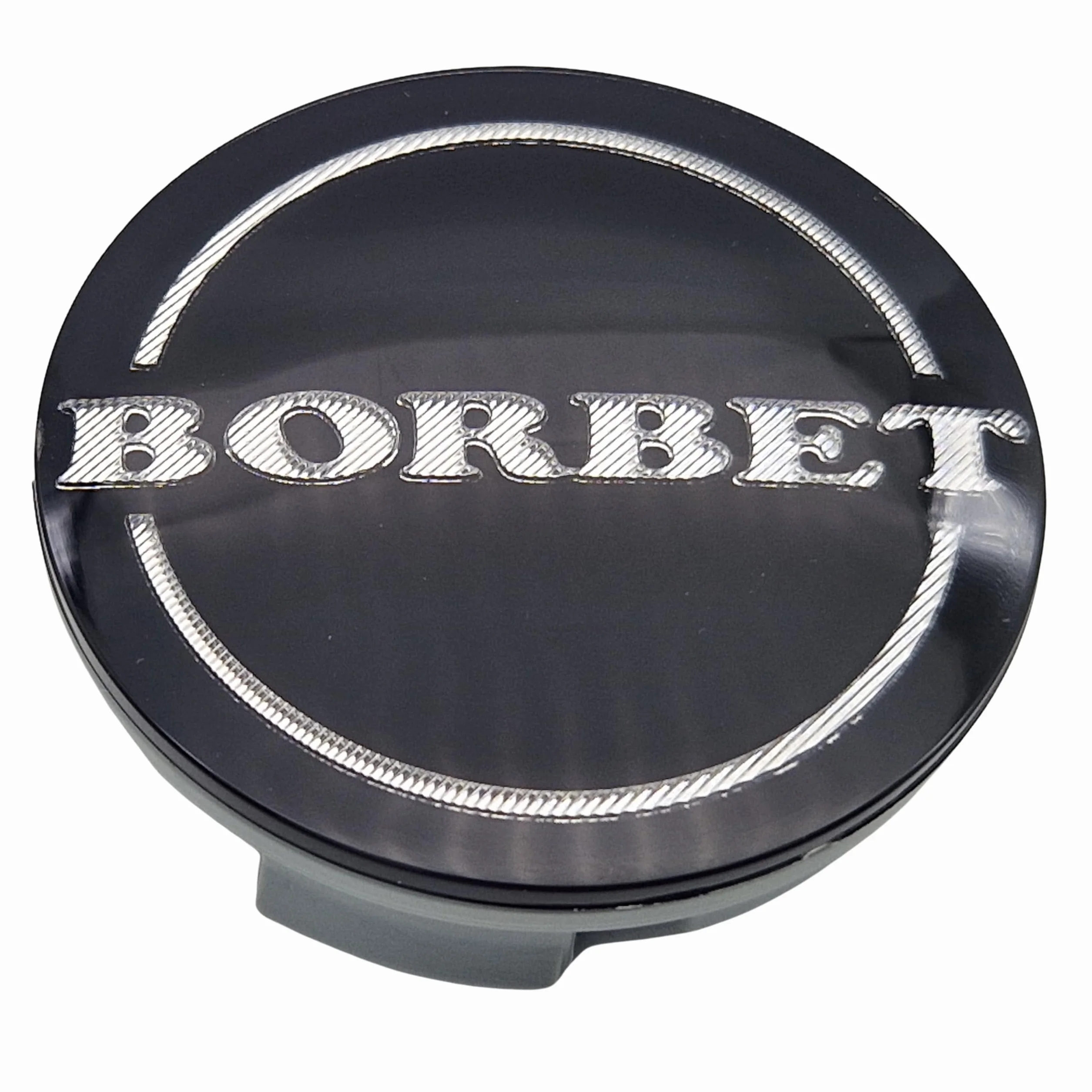 Borbet Dekiel do piasty 55 mm 56 mm Zaślepka do felg czarna błyszcząca srebrna oryginalna