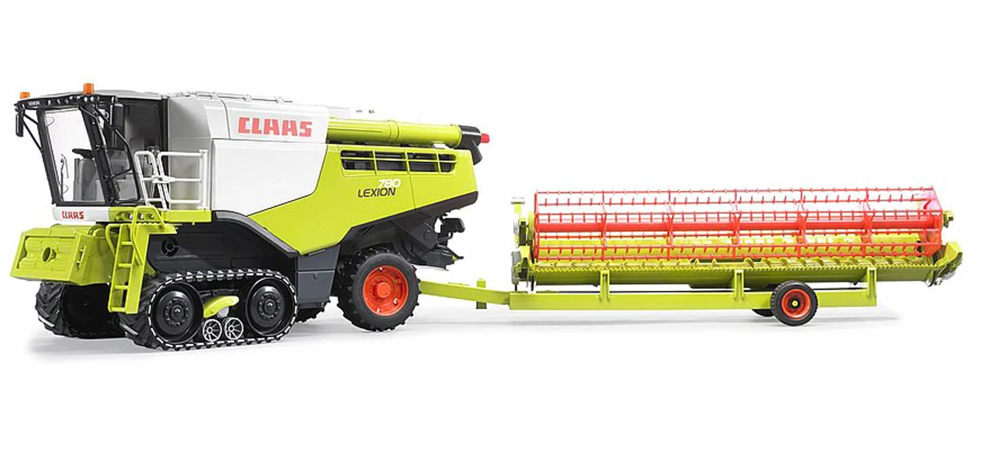 bruder 02119 - Kombajn Claas Lexion 780 Terra Trac - 1:16 Pojazd, rolnictwo, ciągnik, buldog, kombajn, praca w polu, zabawka