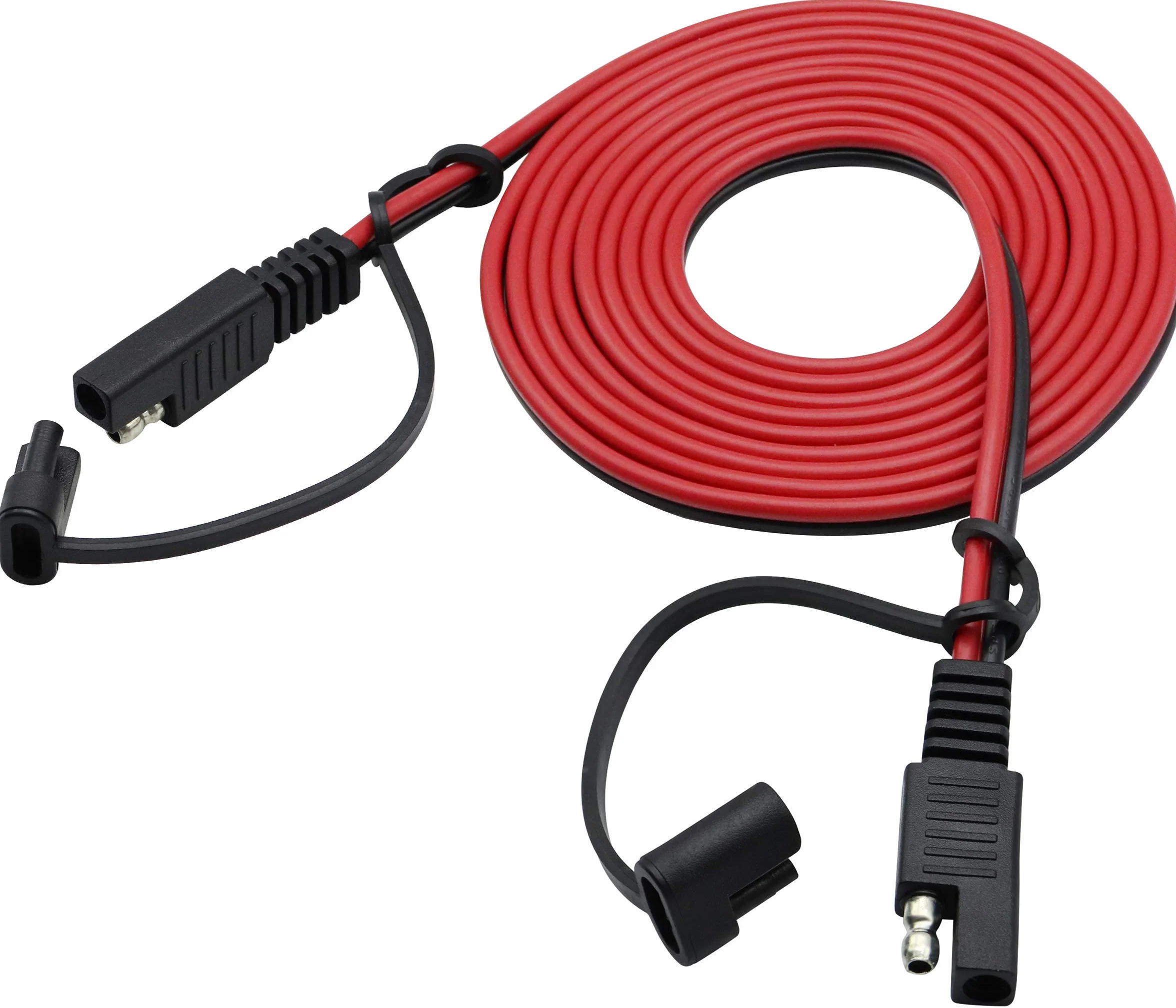 SAE do SAE 16 AWG Uprząż przewodowa DC Power Automotive Przedłużenie kabla szybkiego podłączenia 2,4 m