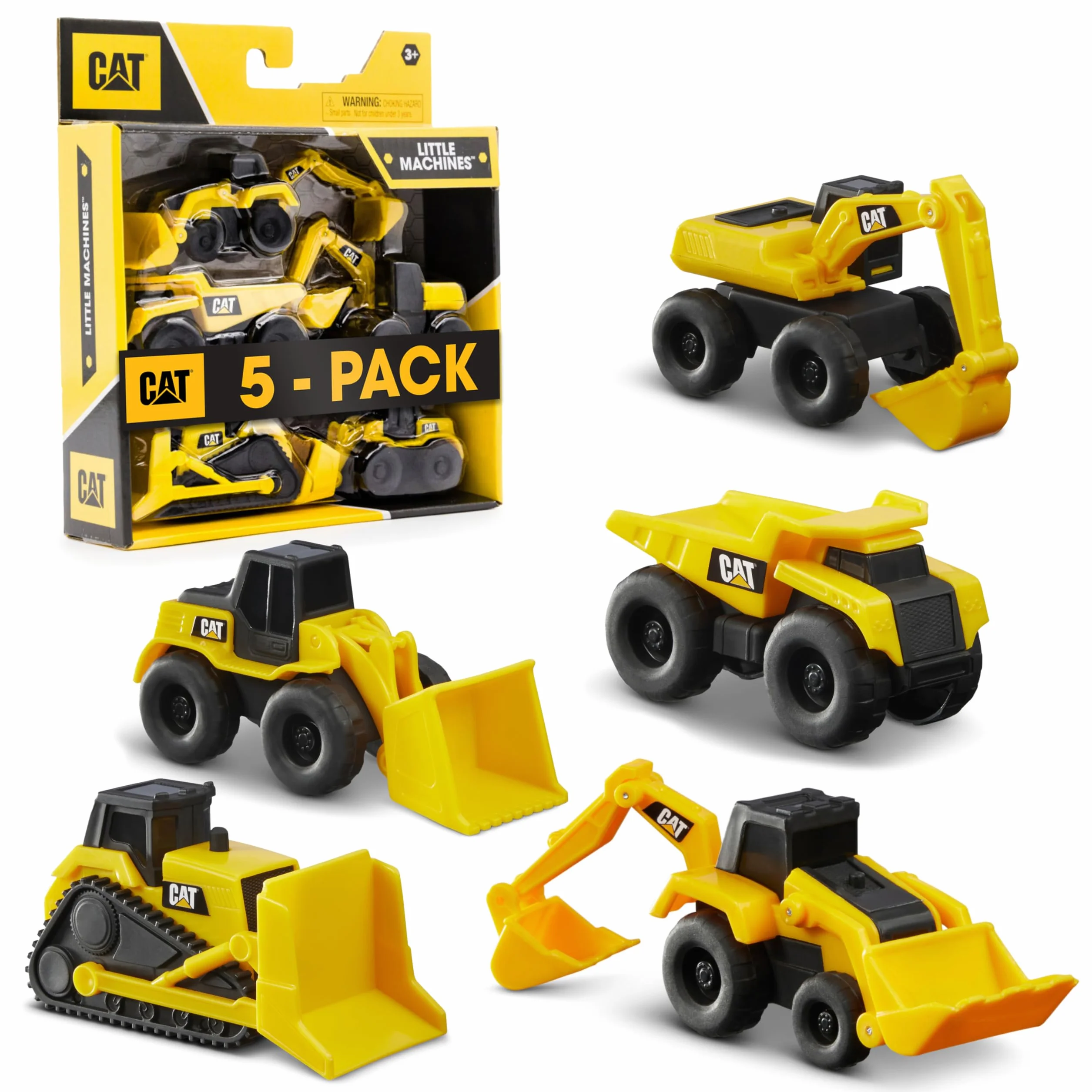 CAT Construction Little Machines 5-pak asortyment 82150