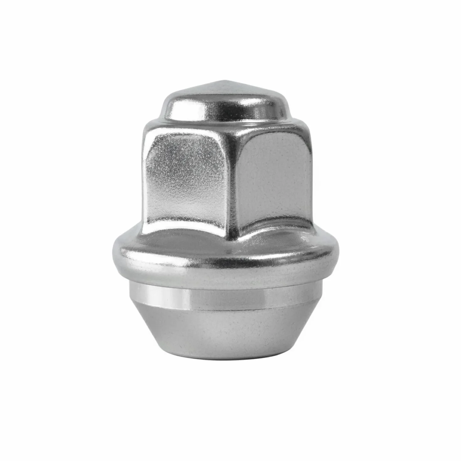 20 x nakrętek do kół M12x1,5 60° stożkowy kołnierz zamknięty – SW 19 mm – wysokość 31 mm – chromowane z nasadką ze stali nierdzewnej – zestaw nakrętek do felg aluminiowych – stożkowe