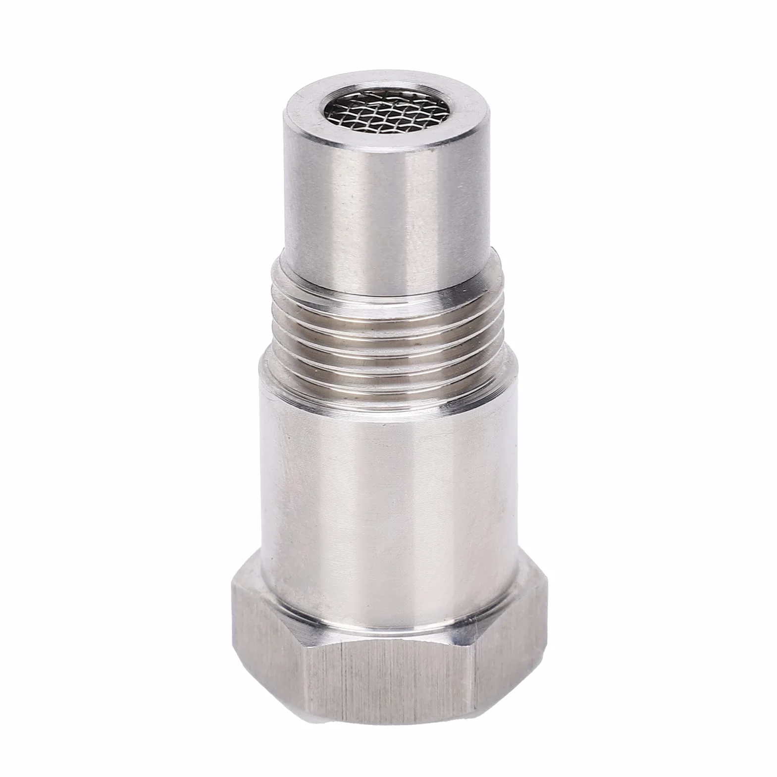 Adapter Dystansowy Czujnika Tlenu M18 x 1,5 Stal Nierdzewna O2 Czopowy Konwerter Katalityczny