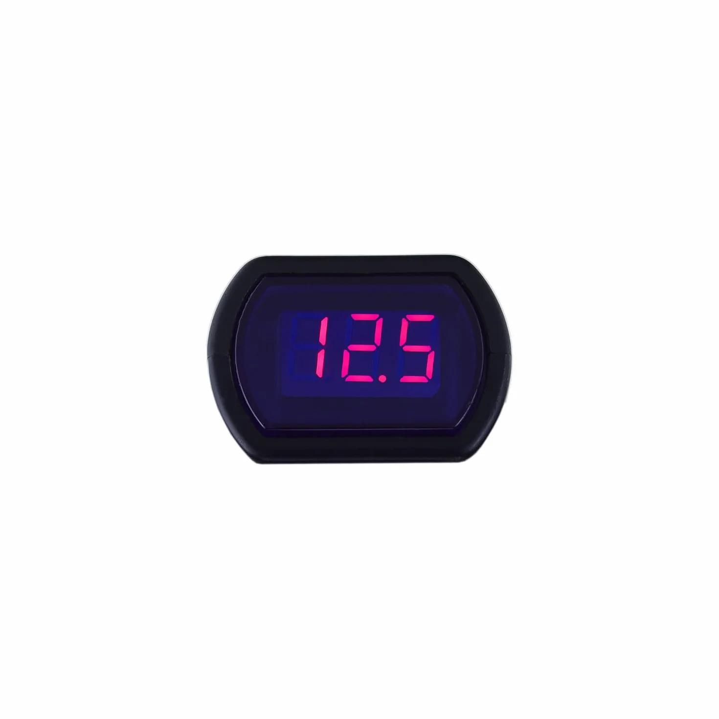 Woltomierz samochodowy do gniazda zapalniczki 12-24 V LED