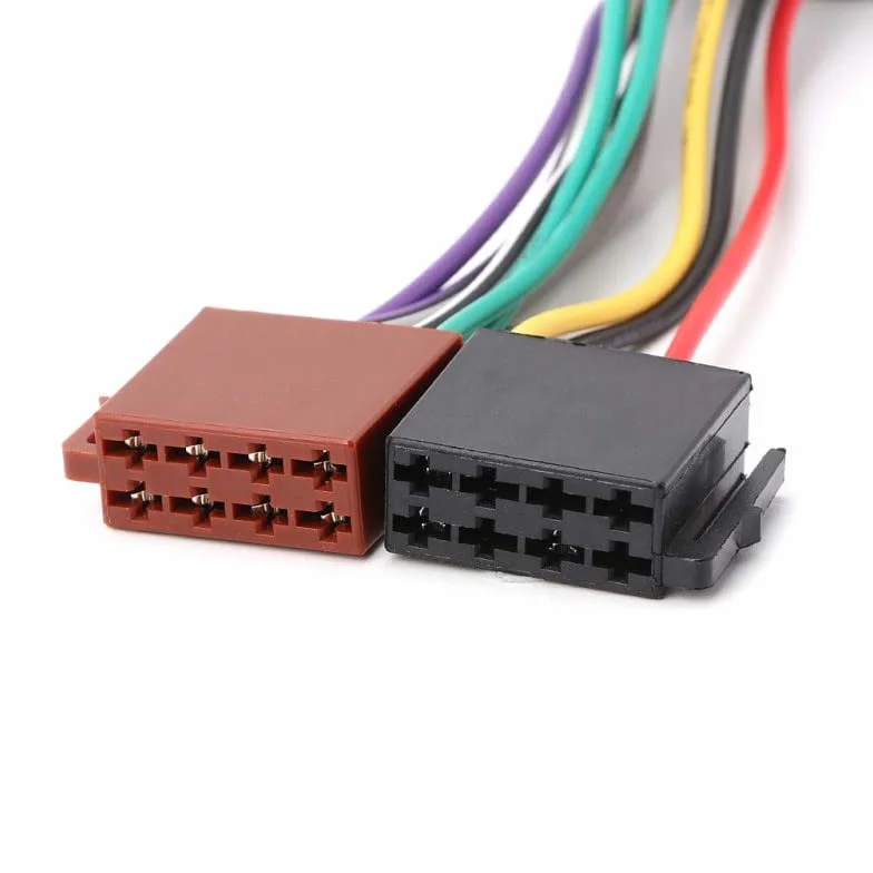 Sound way - Kabel adaptera złącza ISO kompatybilny z Citroën Peugeot