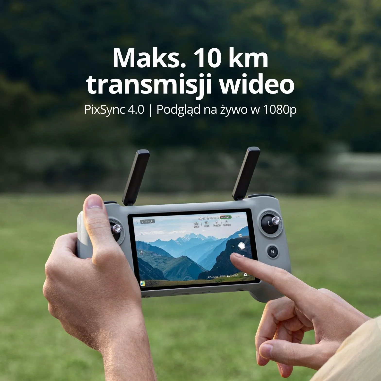 Potensic ATOM 2 Standard-Kit z RC PTD 1, dron z kamerą 4K HDR Video, zdjęcia 8K, poniżej 249 g, 3-osiowy gimbal, zasięg 10 km, AI-Śledzenie, pionowe ujęcia, AI-Noc, QuickShots, klasa C0, dron