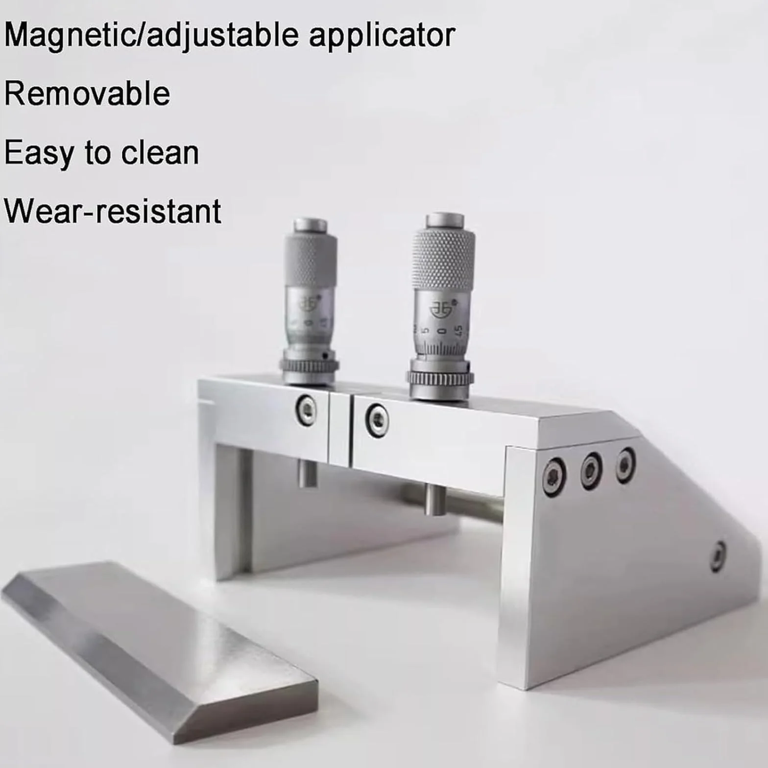 Regulowana powlekarka do aplikatorów foliowych, 0-3500μm Precision Doctor Blade Coater z szerokością 50-300 mm, dokładność ± 2μm, do testowania farb laboratoryjnych, drukowania, powlekania
