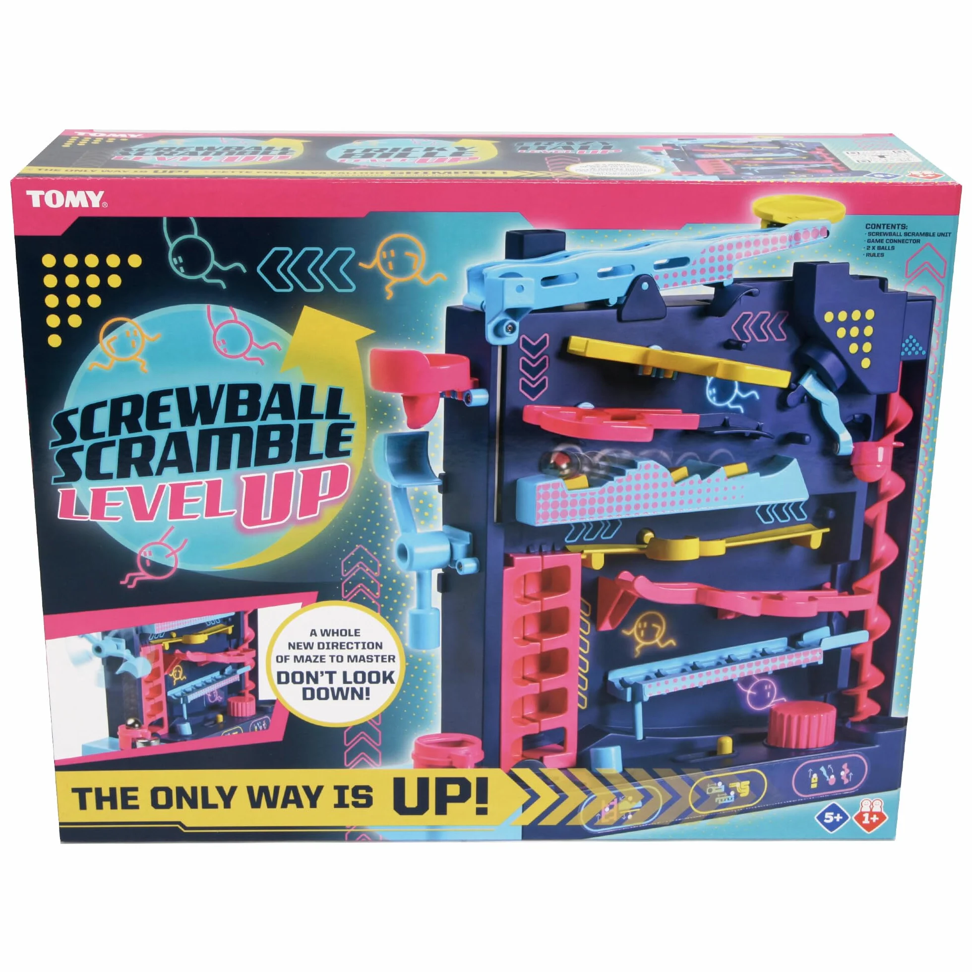 TOMY Games Screwball Scramble Level Up
