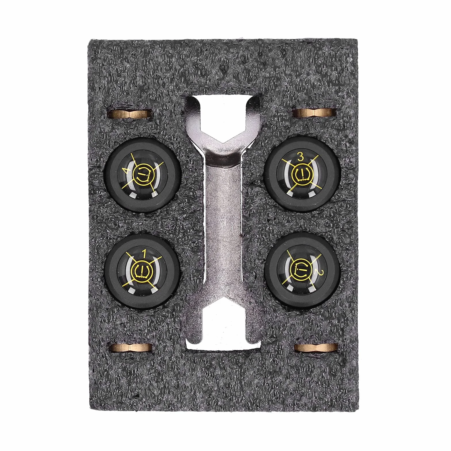 Czujnik Ciśnienia w Oponach, Bluetooth 5.0 IP67 Wodoodporny Monitoring w Czasie Rzeczywistym Czujnik Ciśnienia w Oponach Obsługa TPMS dla Androida dla IOS
