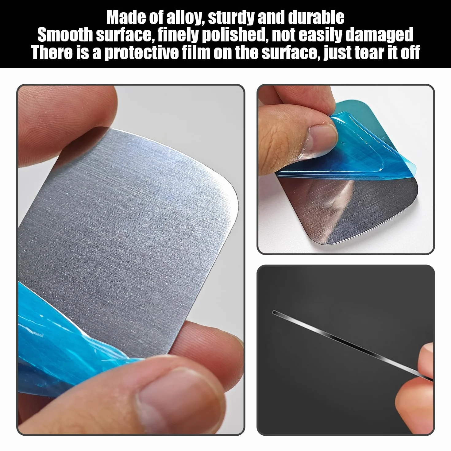 Metalowe naklejki magnetyczne 20 sztuk