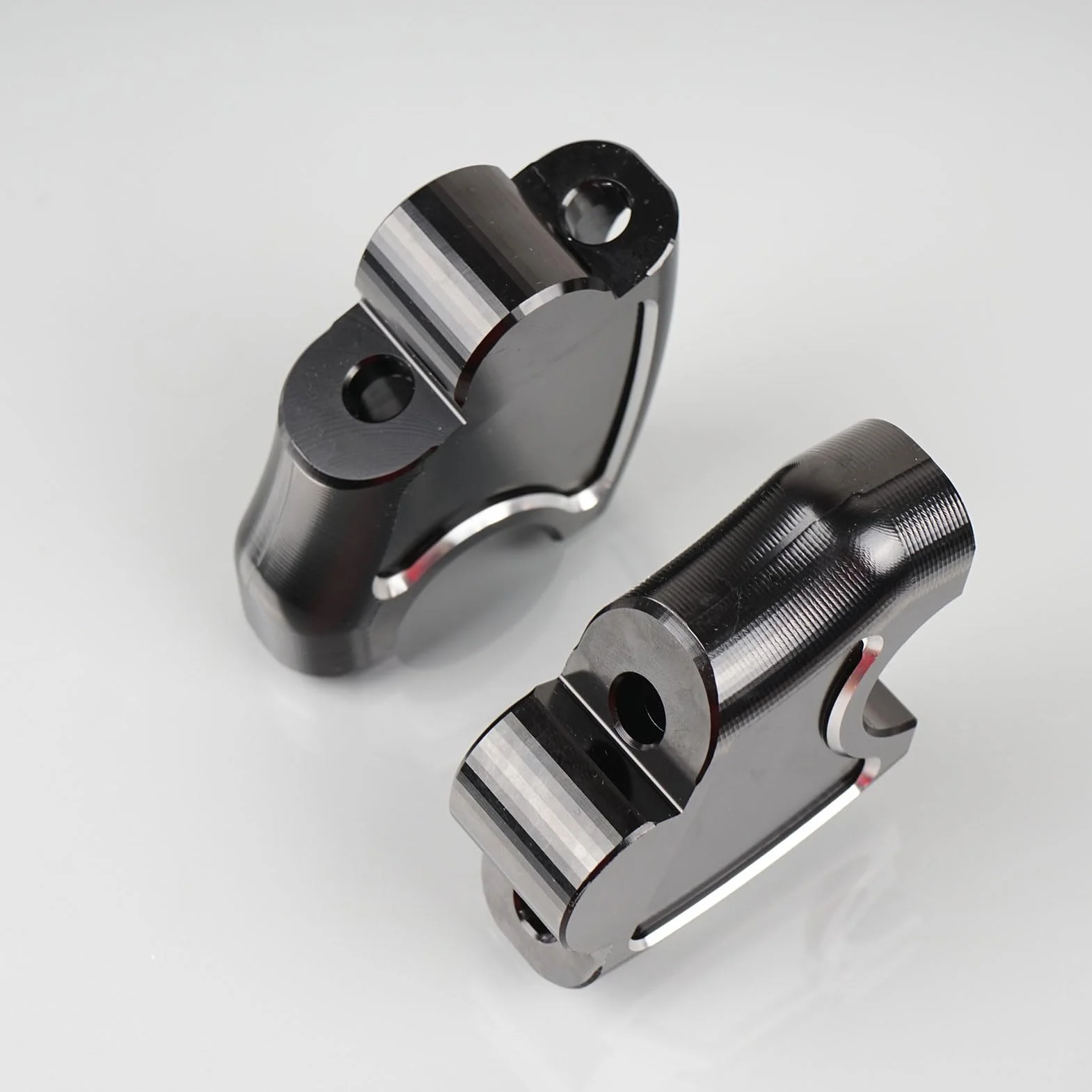 WOOGA Wzmocnienia kierownicy 45 mm Zestaw zaciskowy 25 mm do tyłu kompatybilny z Honda Rebel CMX 1100 CMX 500 CMX 300 CMX 250 2017-2024