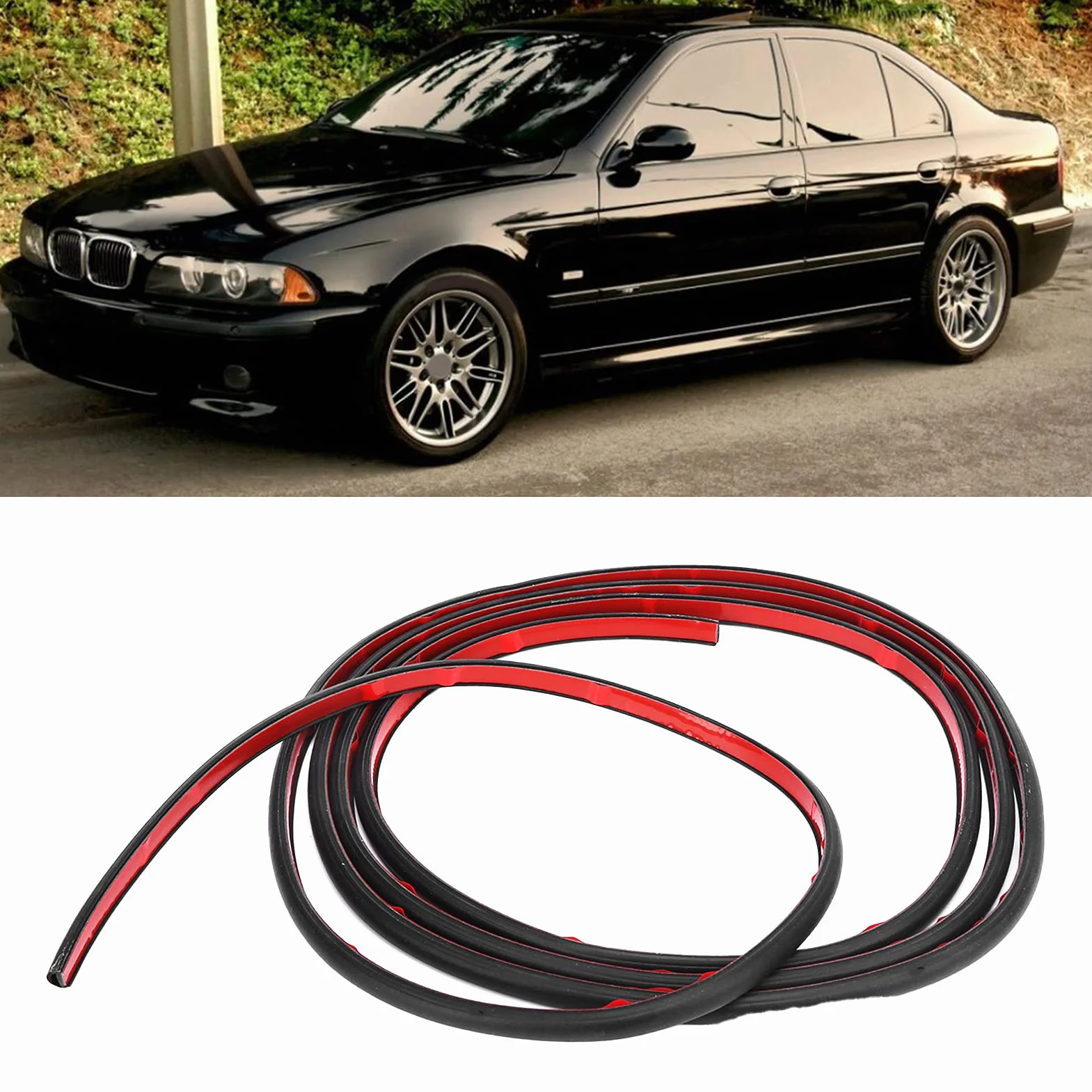 Uszczelka Szyberdachu Gumowa 54137117551 do BMW Serii 5 7 X6 E39 F10 F02 G11