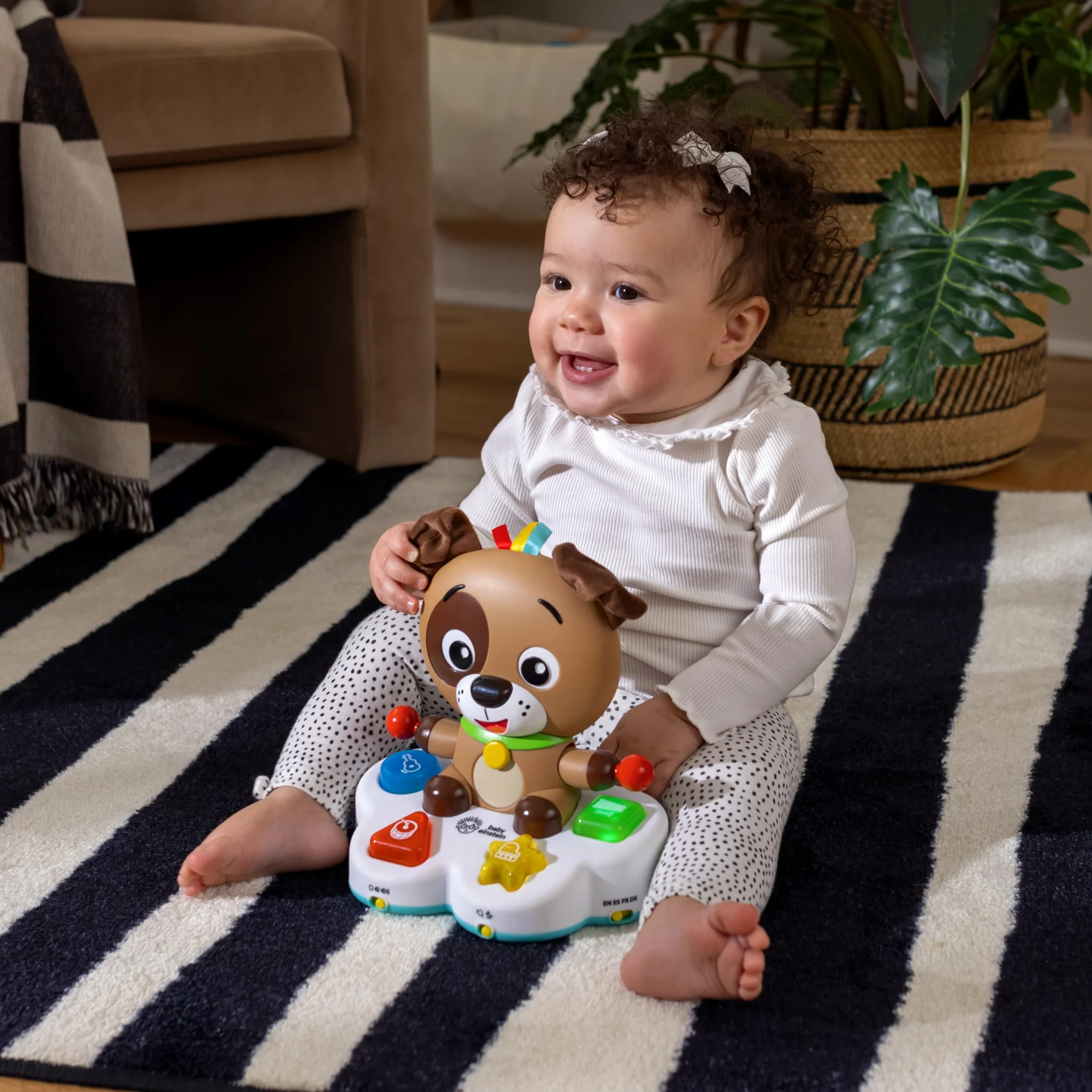 Baby Einstein, Drum & Learn Dean zabawka muzyczna dla dzieci od 6 miesięcy