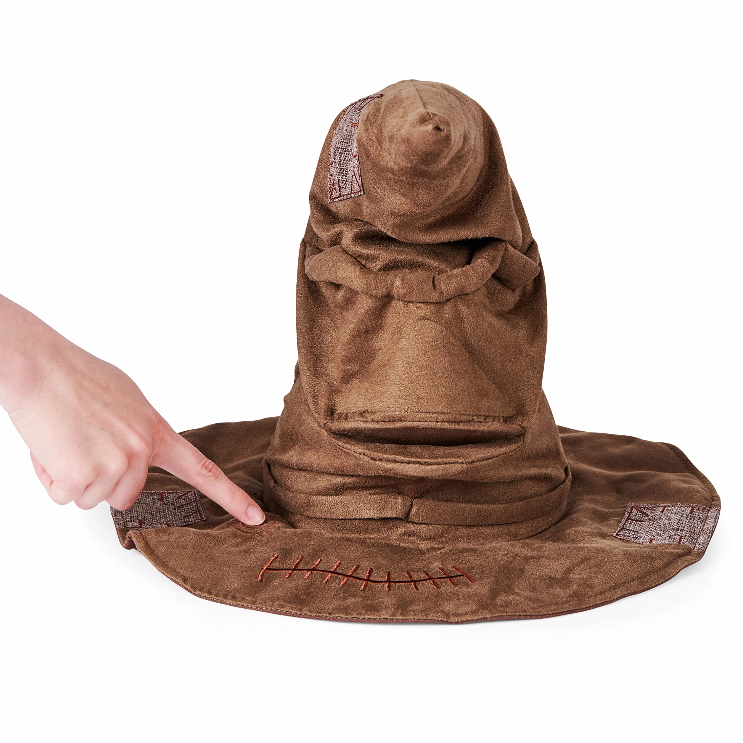 Wizarding World, Talking Sorting Hat with 15 Phrases for Harry Potter Pretend Play Kids’ Fancy Dress Role Play Toys for Ages 5 and up