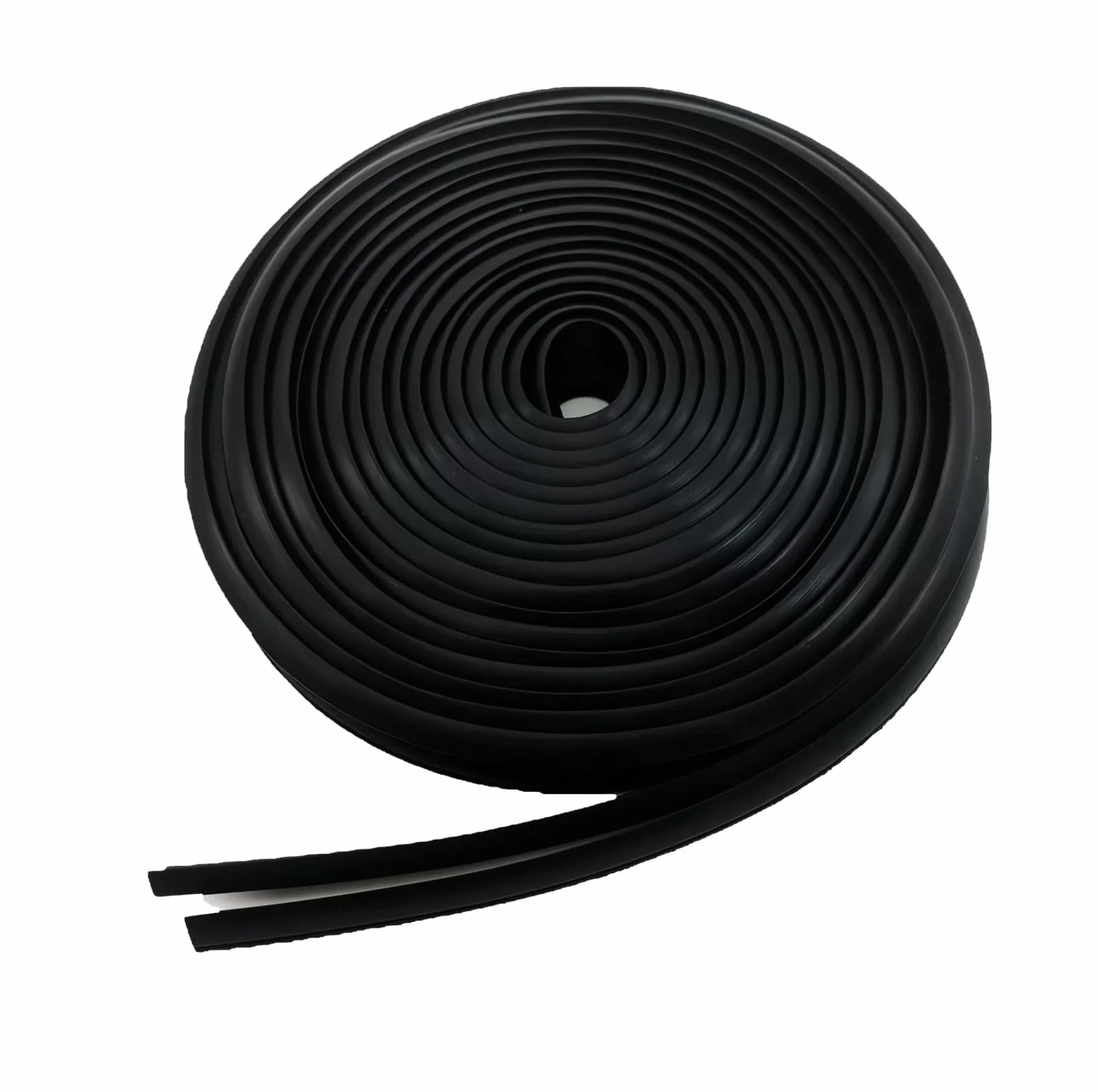 EPDM gumowy profil ochrony krawędzi samoprzylepny czarny 2mm x 3m