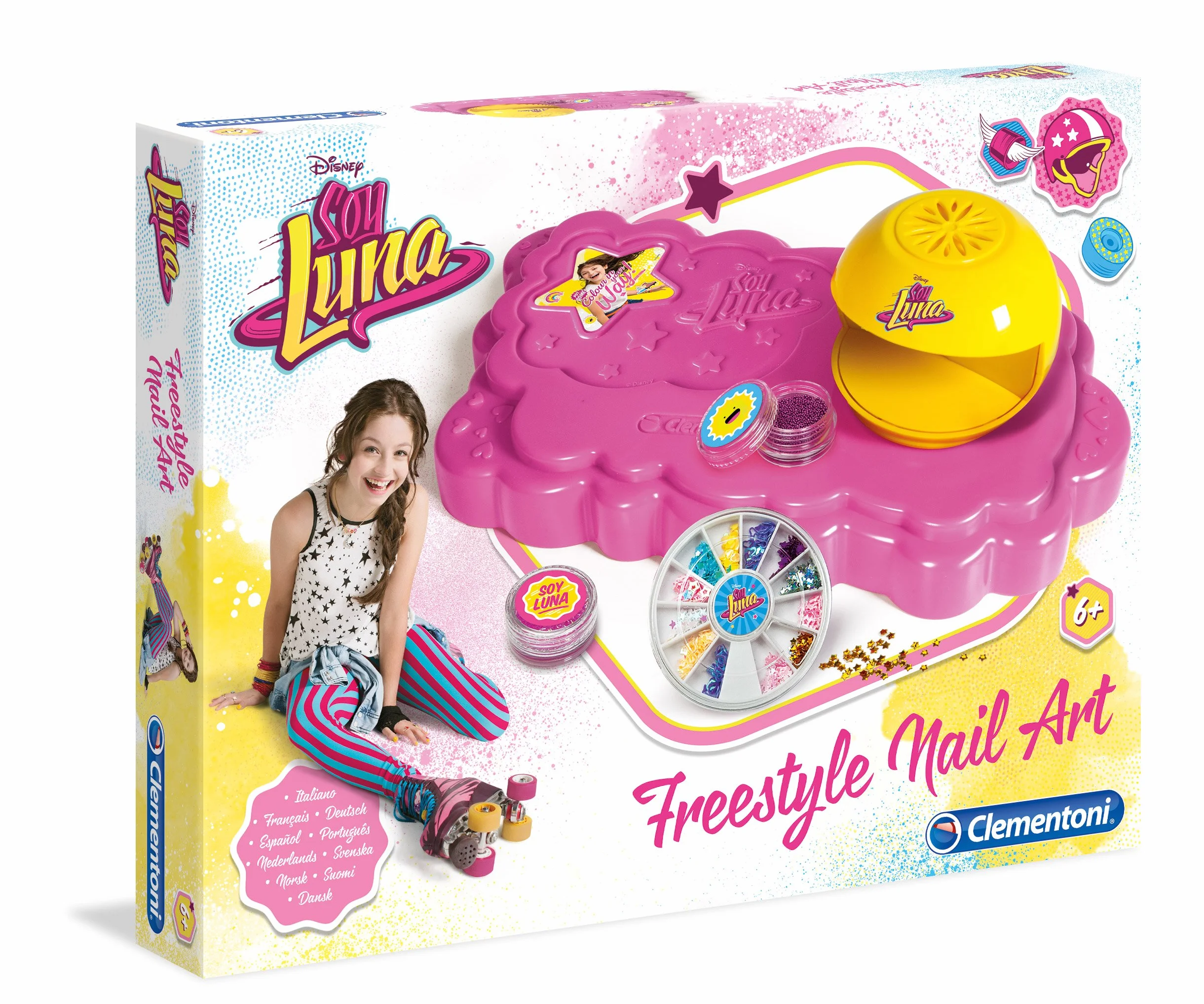 Clementoni - 15151.6 - Zestaw do paznokci - Soy Luna