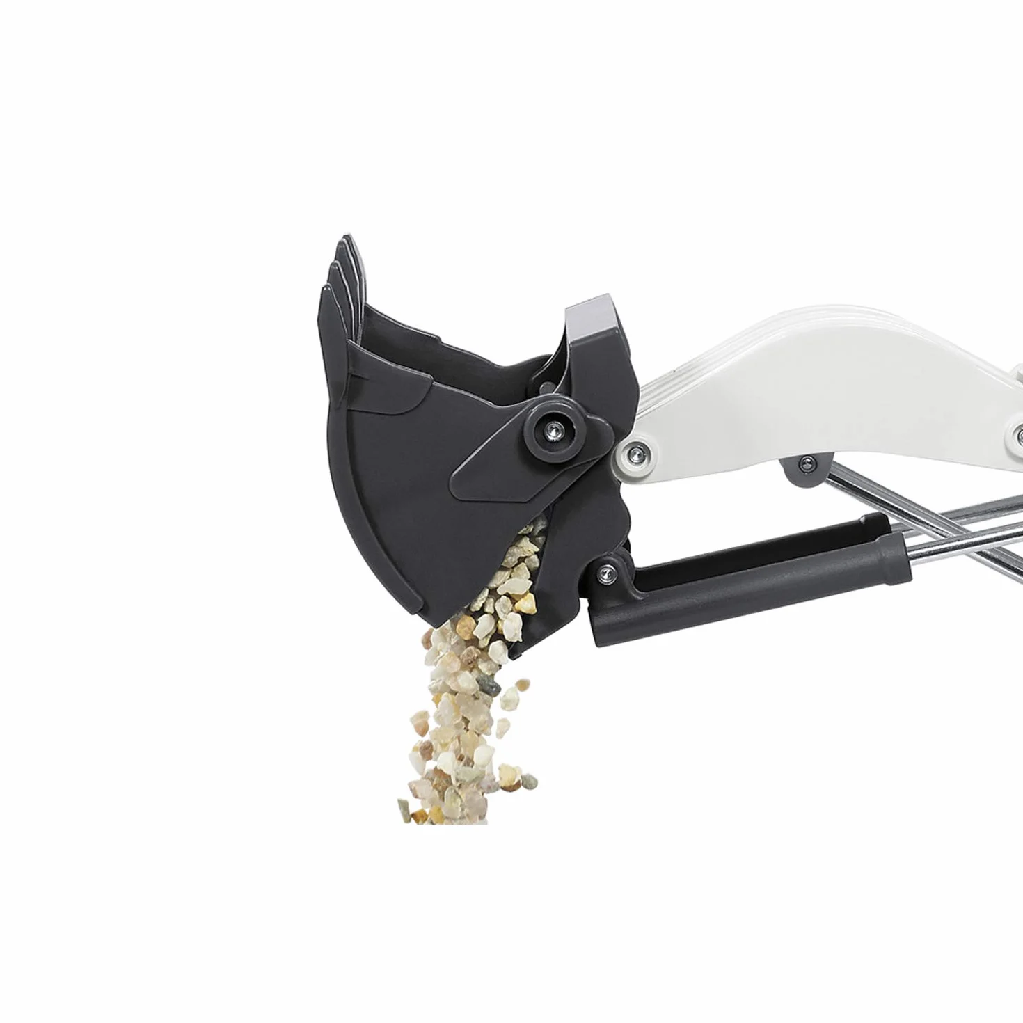 Siku 1798, Koparka górnicza Liebherr R9800, 1:87, Metal/Tworzywo sztuczne, Biała, Funkcjonalna łyżka
