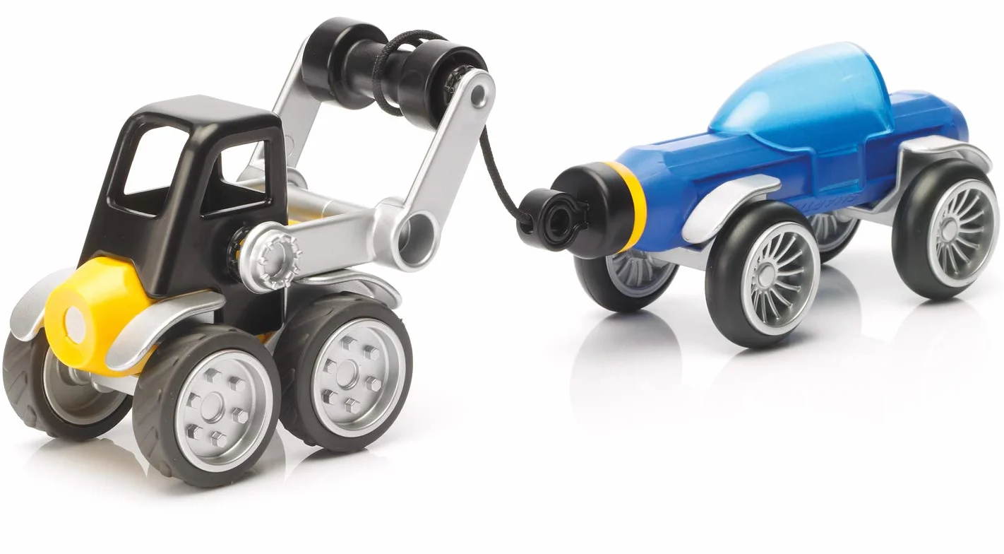 SMARTMAX - Power Vehicles, Magnetic Discovery Play Set, 25 pieces, 3+ Years