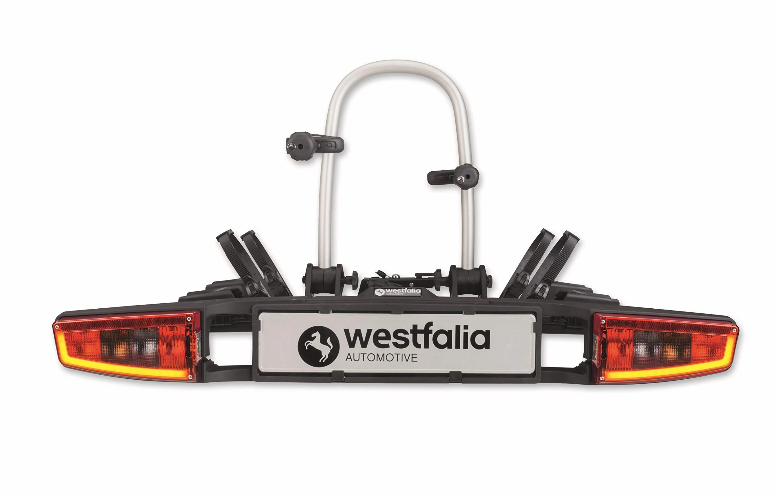 Westfalia Automotive Bagażnik Rowerowy na 2 Rowery Czarny Srebrny