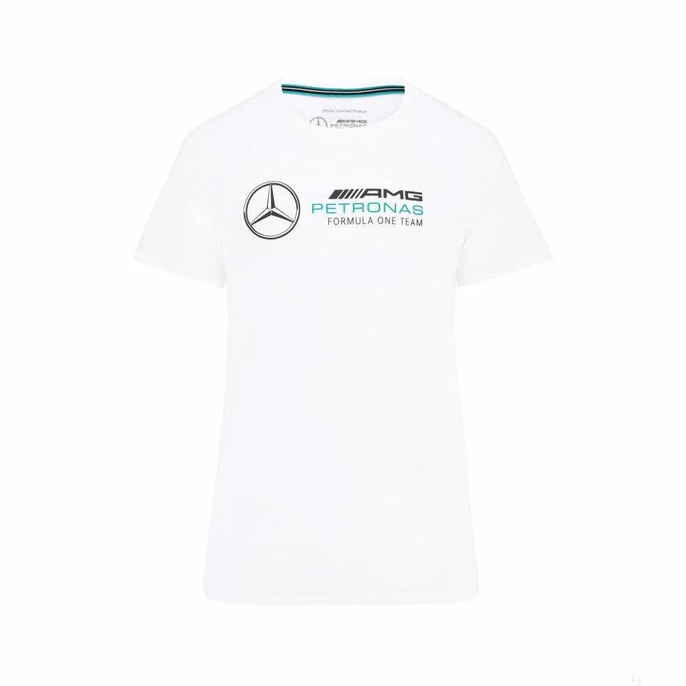 Mercedes AMG Petronas Formuła 1 Team - oficjalny towar Formuły 1 - damska koszulka z dużym logo