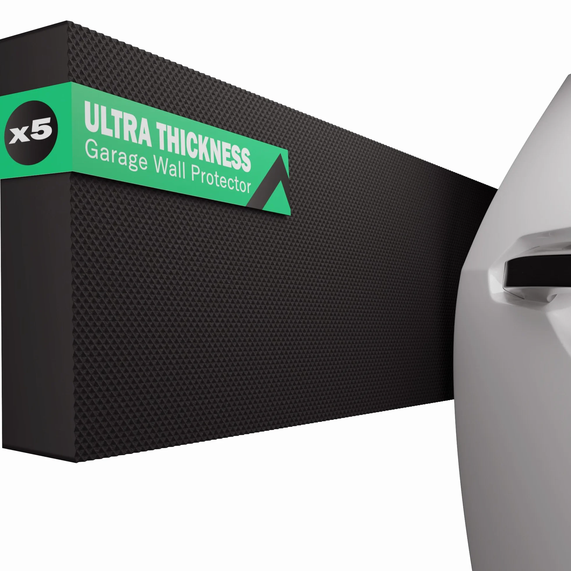 Ochraniacz na kolumny garażowe 5 sztuk 40 x 20 x 2 cm ochrona ściany i narożników